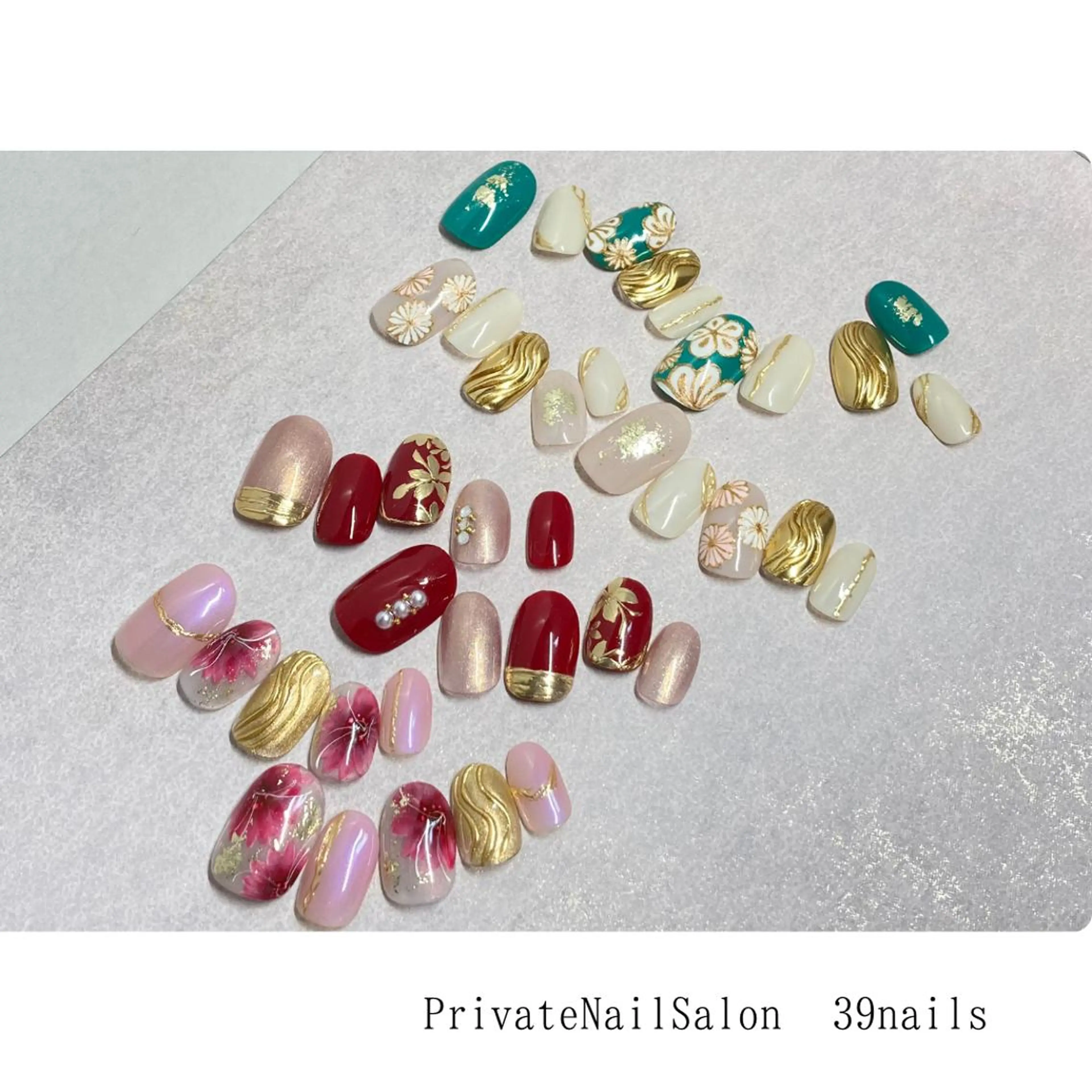 ネイル 39-nails EharaMikuのネイルデザイン