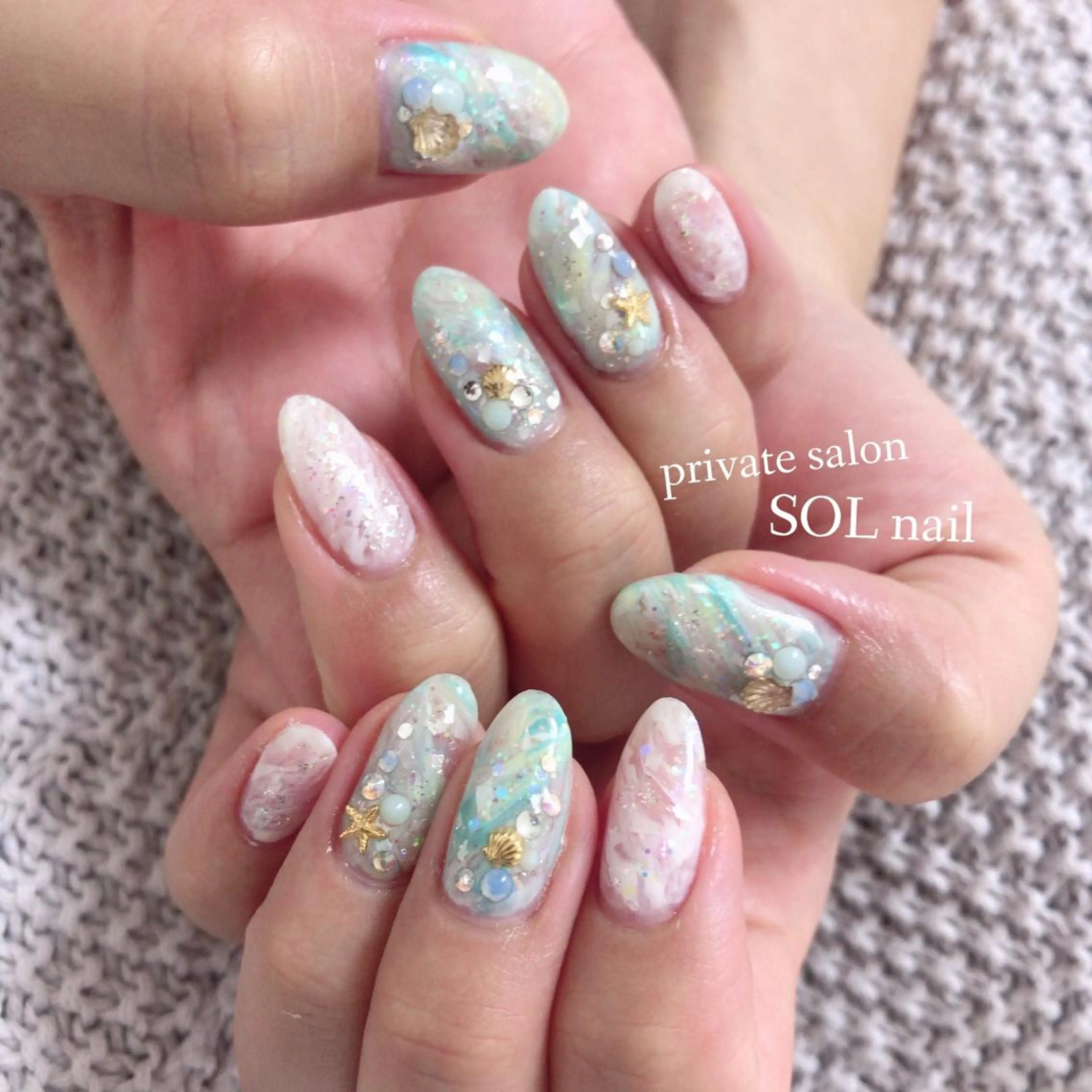 ネイル SOL NAILのネイルデザイン