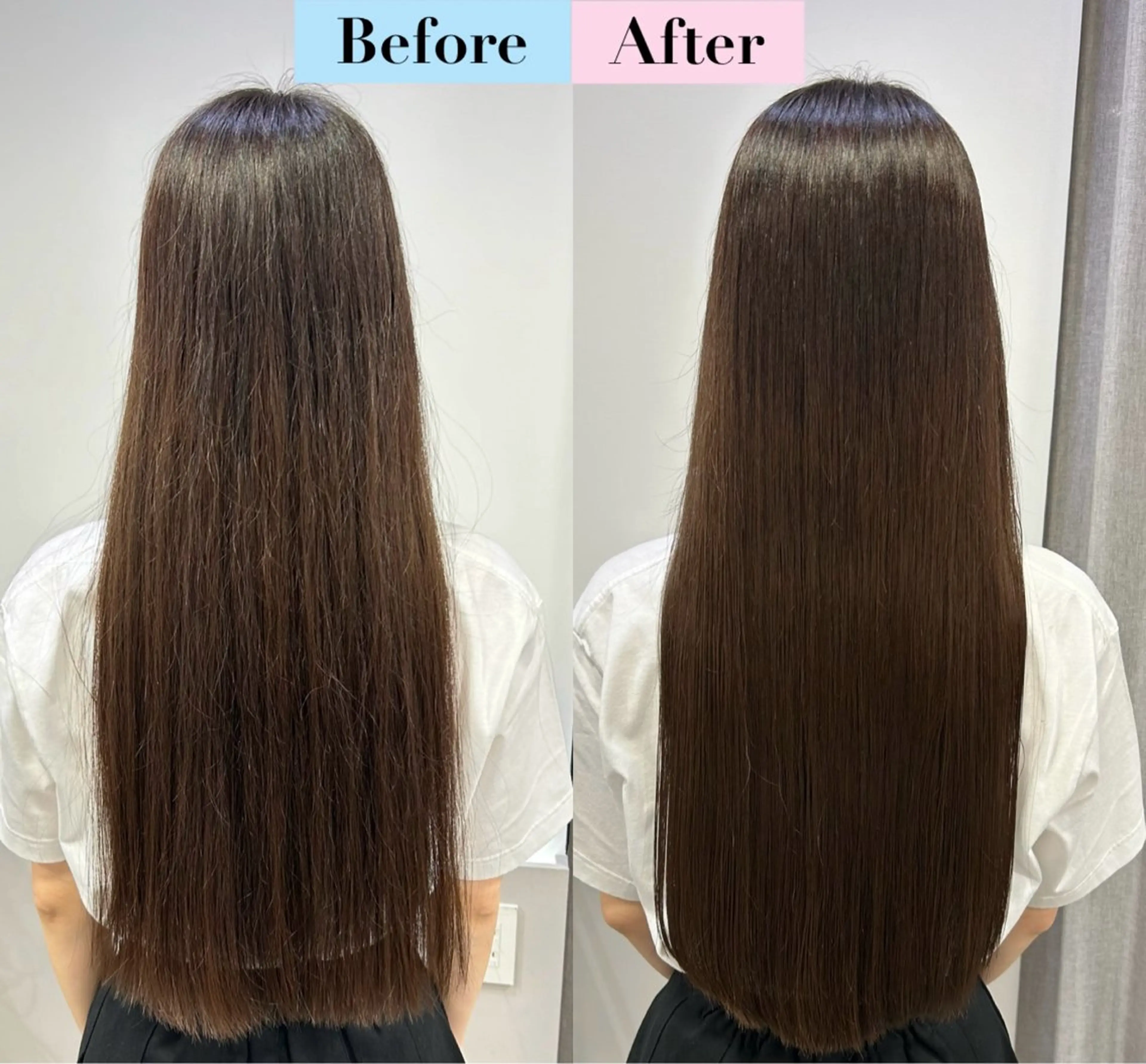 ロング 髪質改善 ロング 縮毛矯正 トリートメント 🧣艶カラー・ヘア セット Chie🧸のヘアスタイル