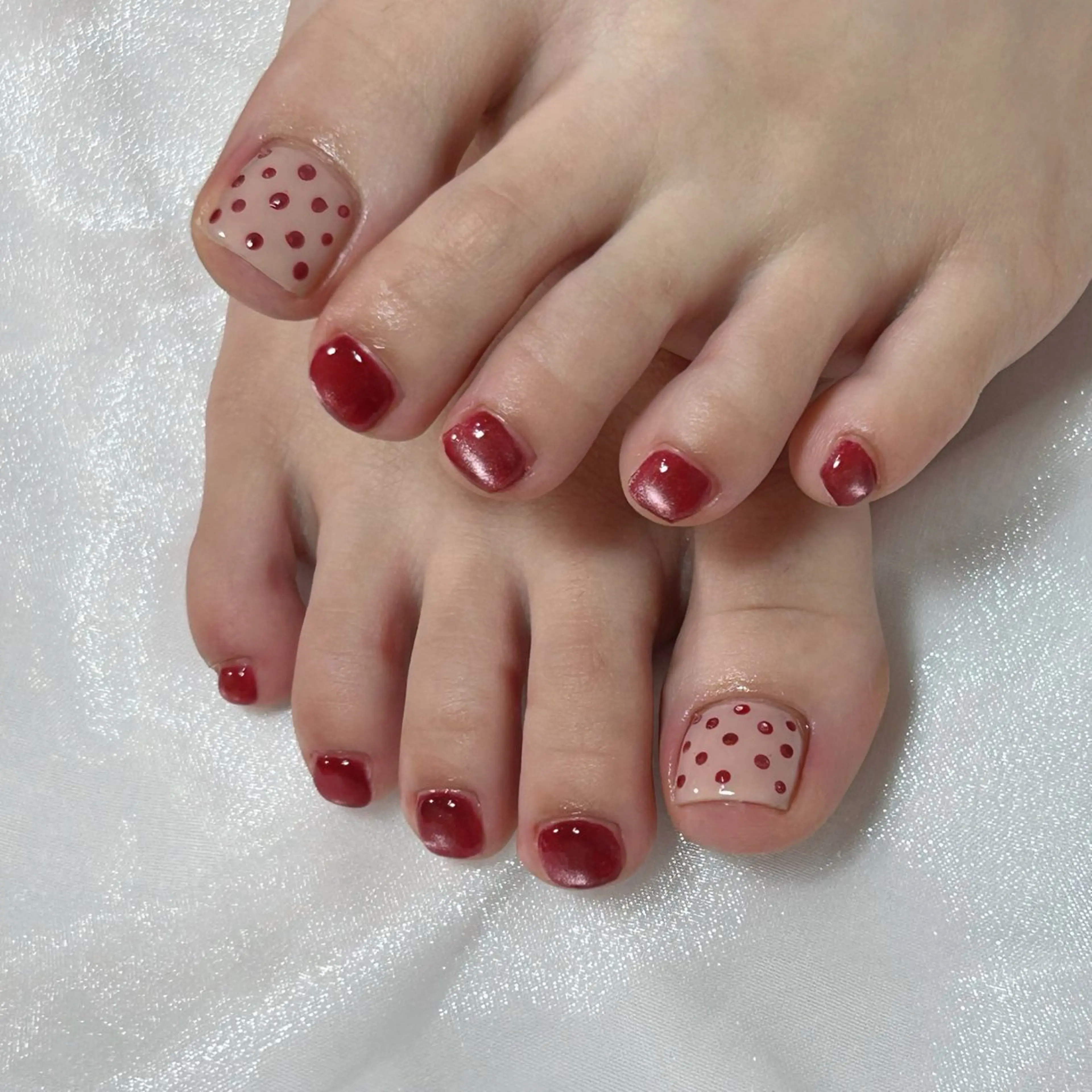 フット持ち込みアートフリー+角質ケア(角質ケアミニモ限定+5500円✨)(オフ代+1100円)の写真