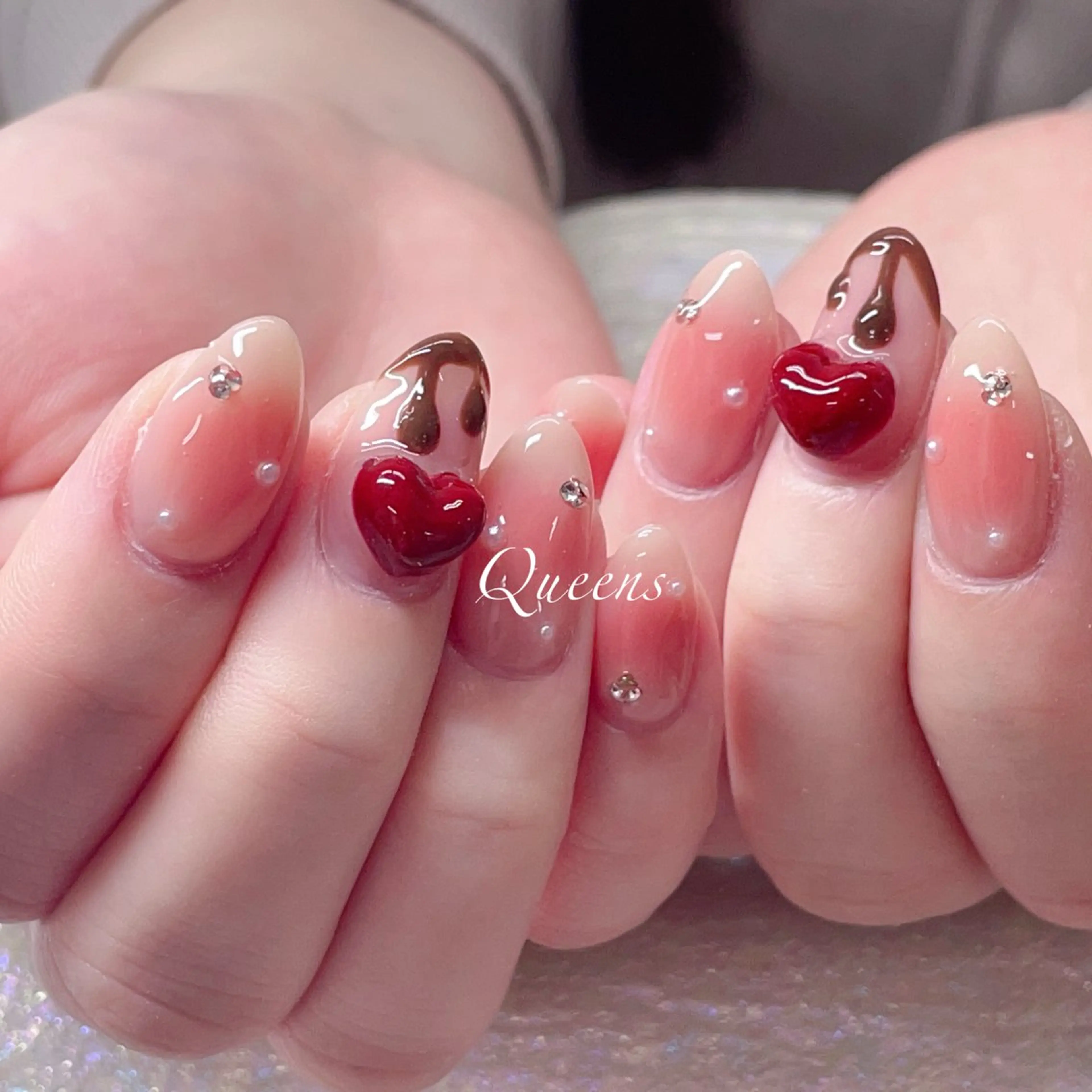 ネイル ハンドネイル Queens マオのネイルデザイン