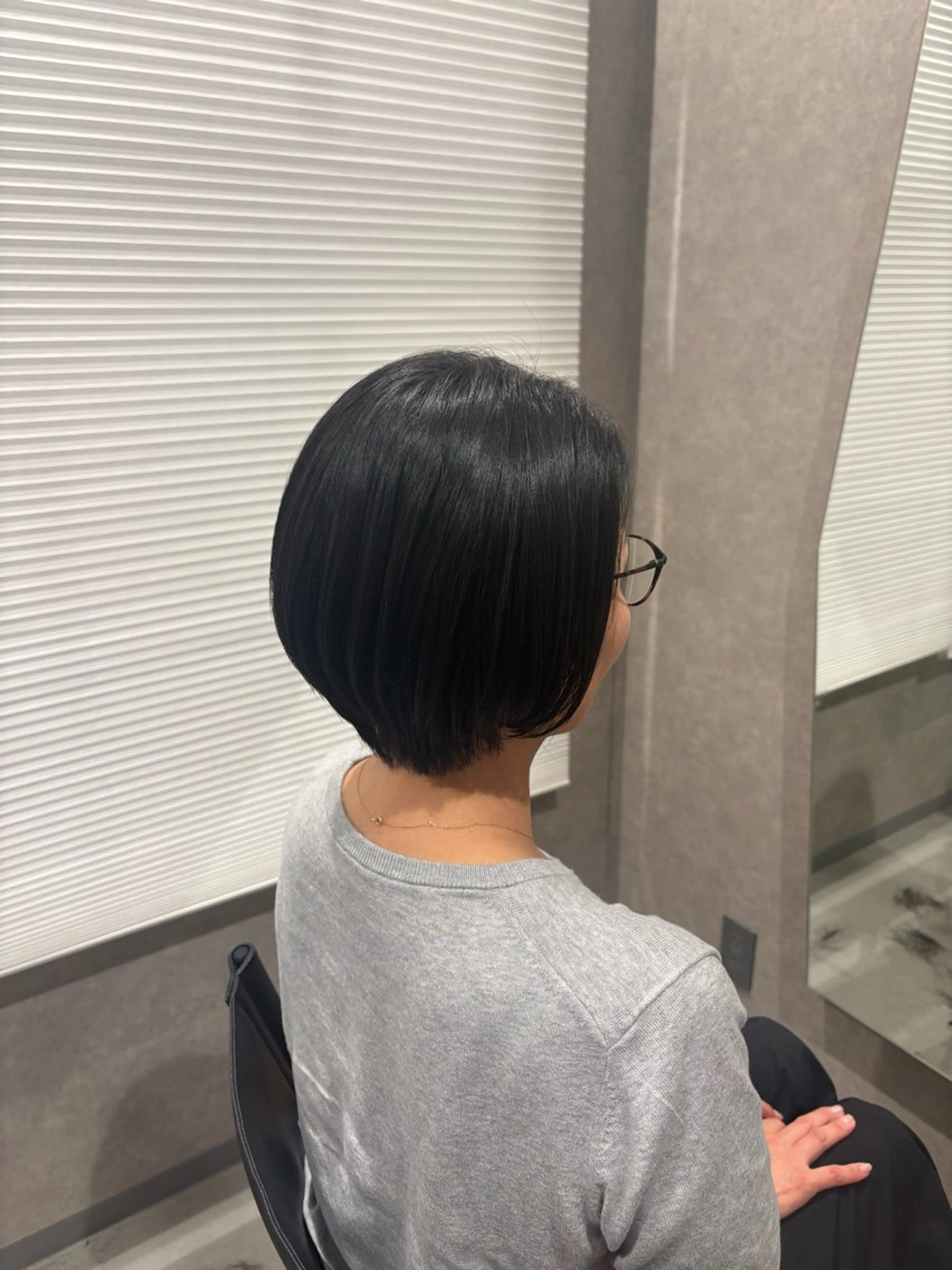 ショート ショートボブ ボブ くせ毛 ショートヘア カット FRAME/ 岡本佳奈のヘアスタイル