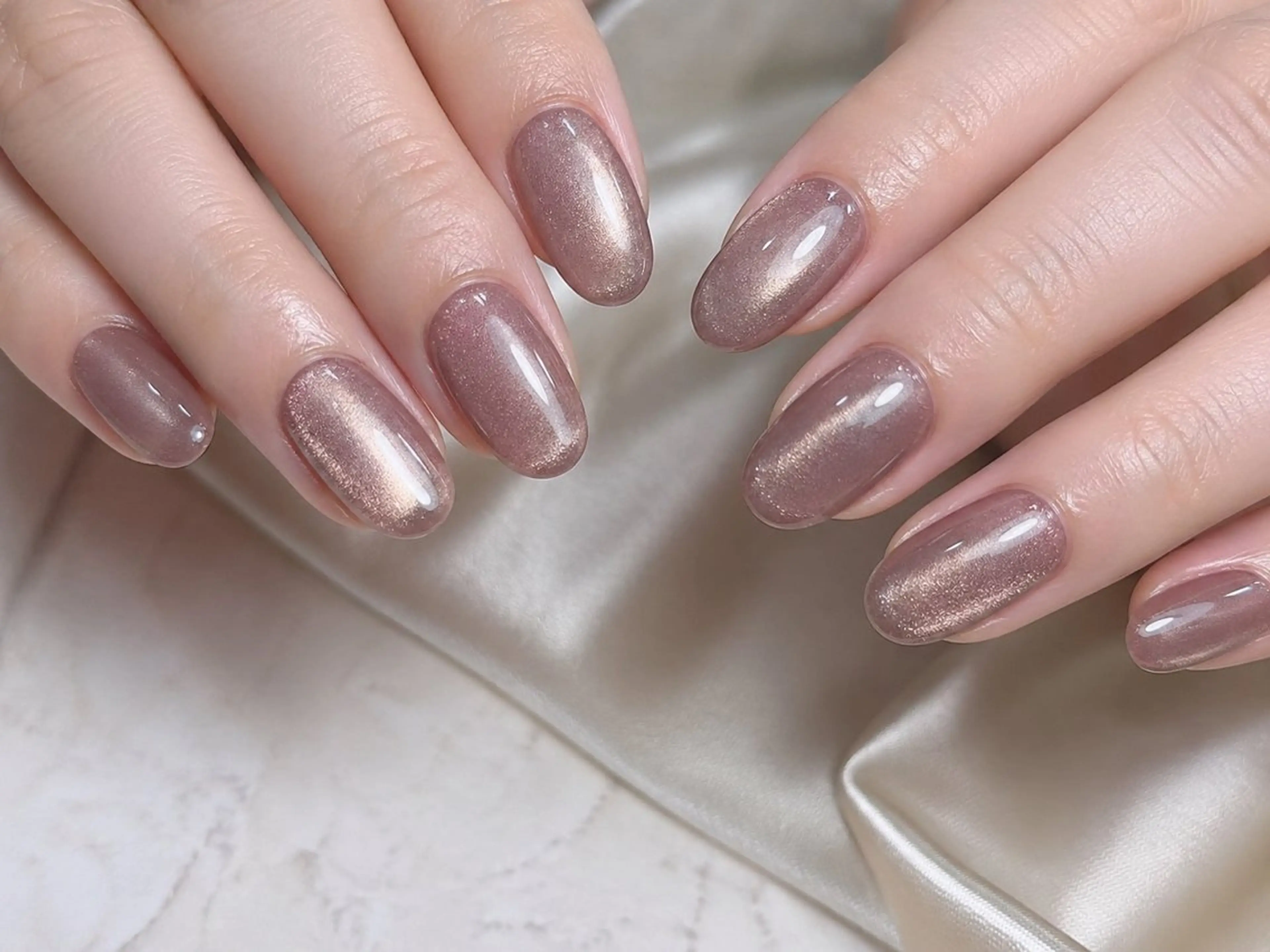 🌷hand／マグネットネイル《オフなし》🌷の写真