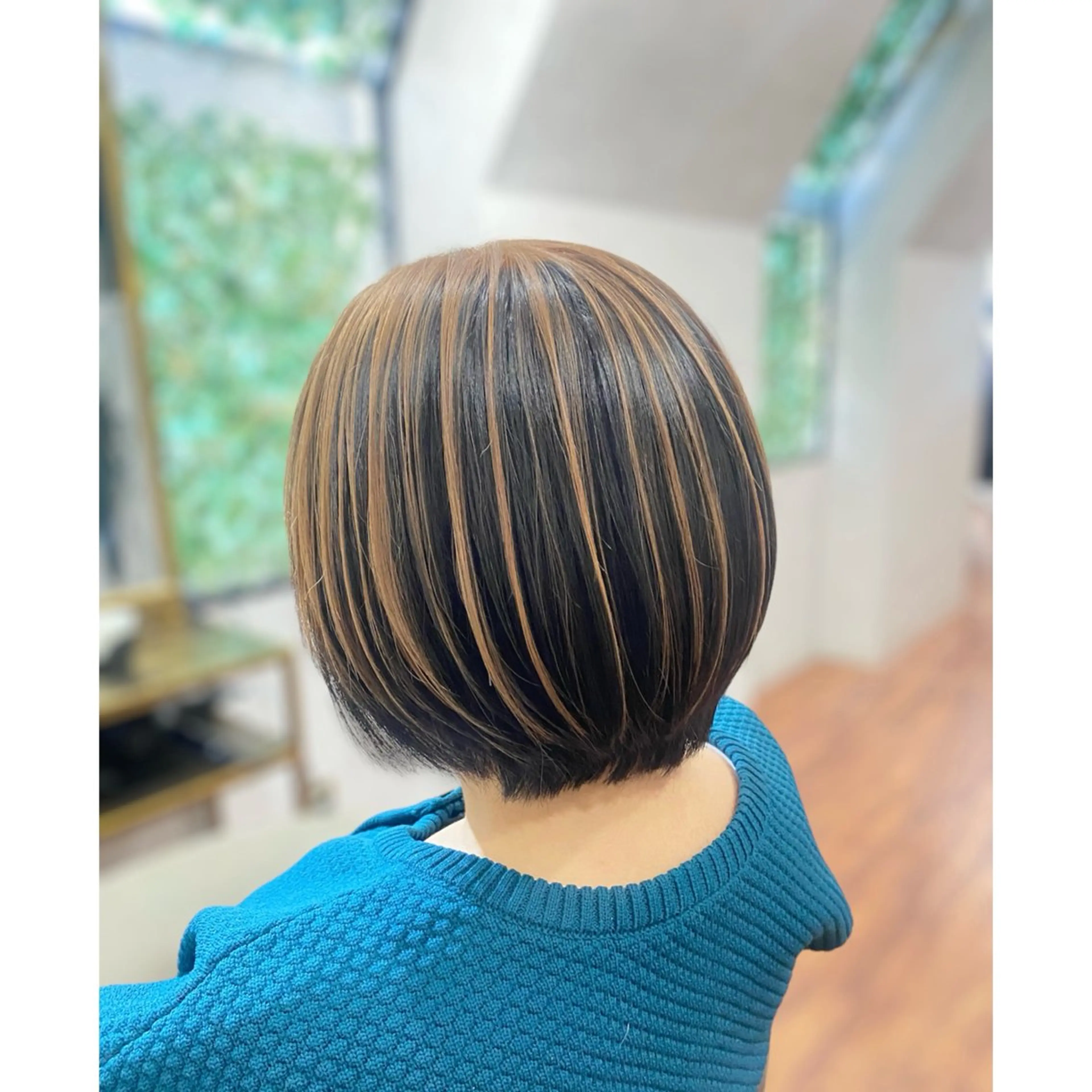 ショート カラー ショートボブ オレンジ ボブ ショートヘア _White所属・ＳＨＩ ＺＵのヘアスタイル