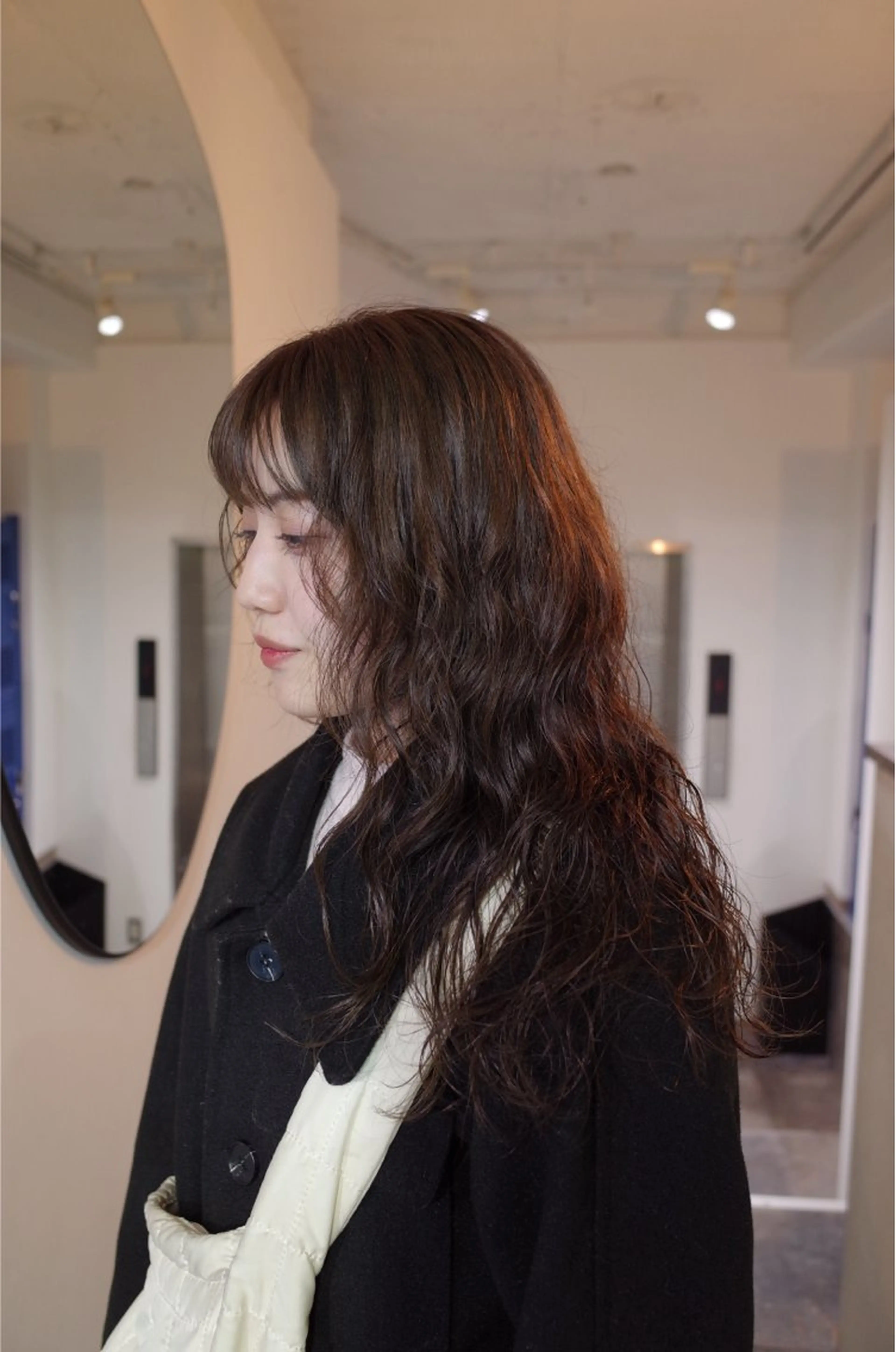 ロング カラー パーマ 髪質改善/ブリーチ EITOのヘアスタイル