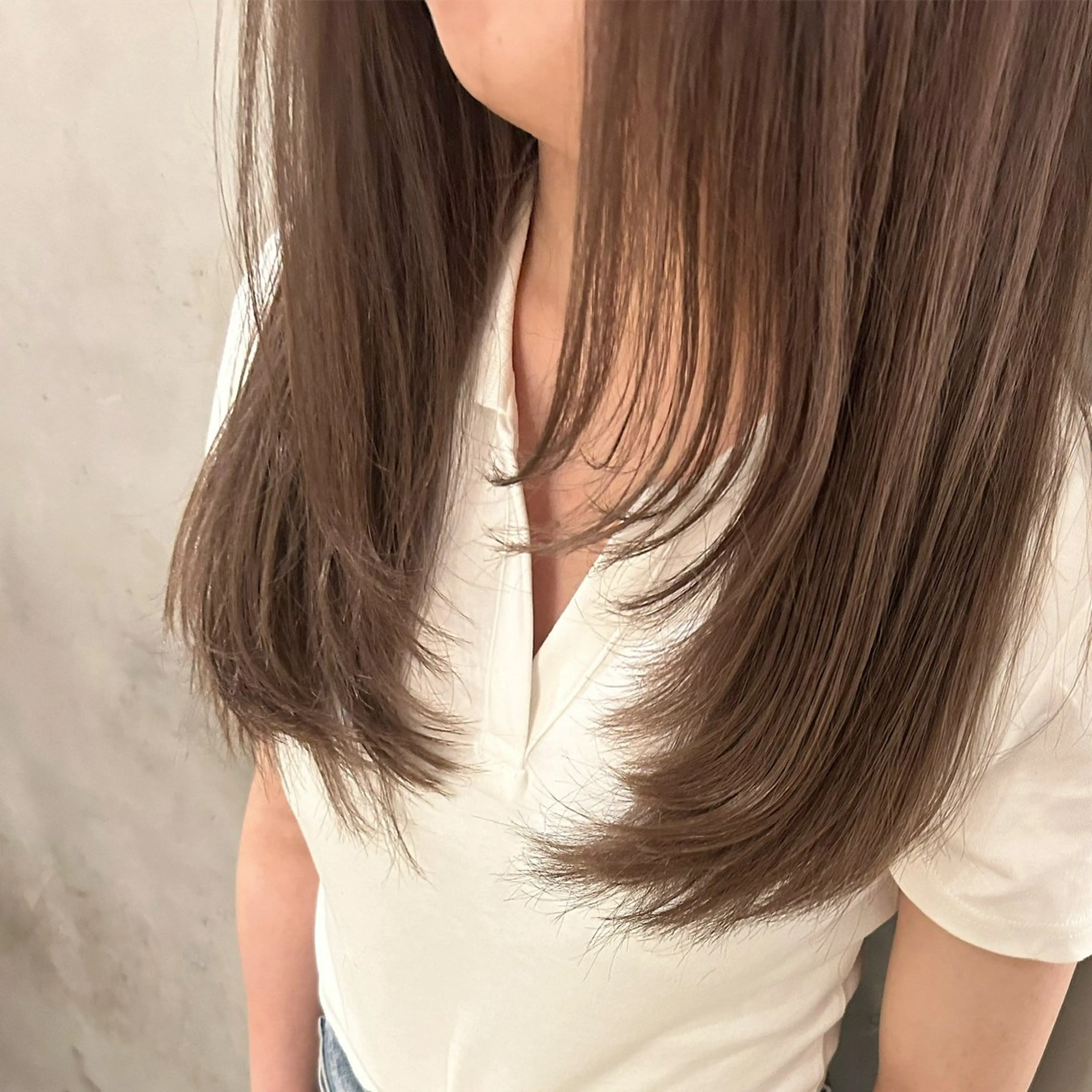 ロング 韓国ヘア/透明感 カラー/YUSEIのヘアスタイル