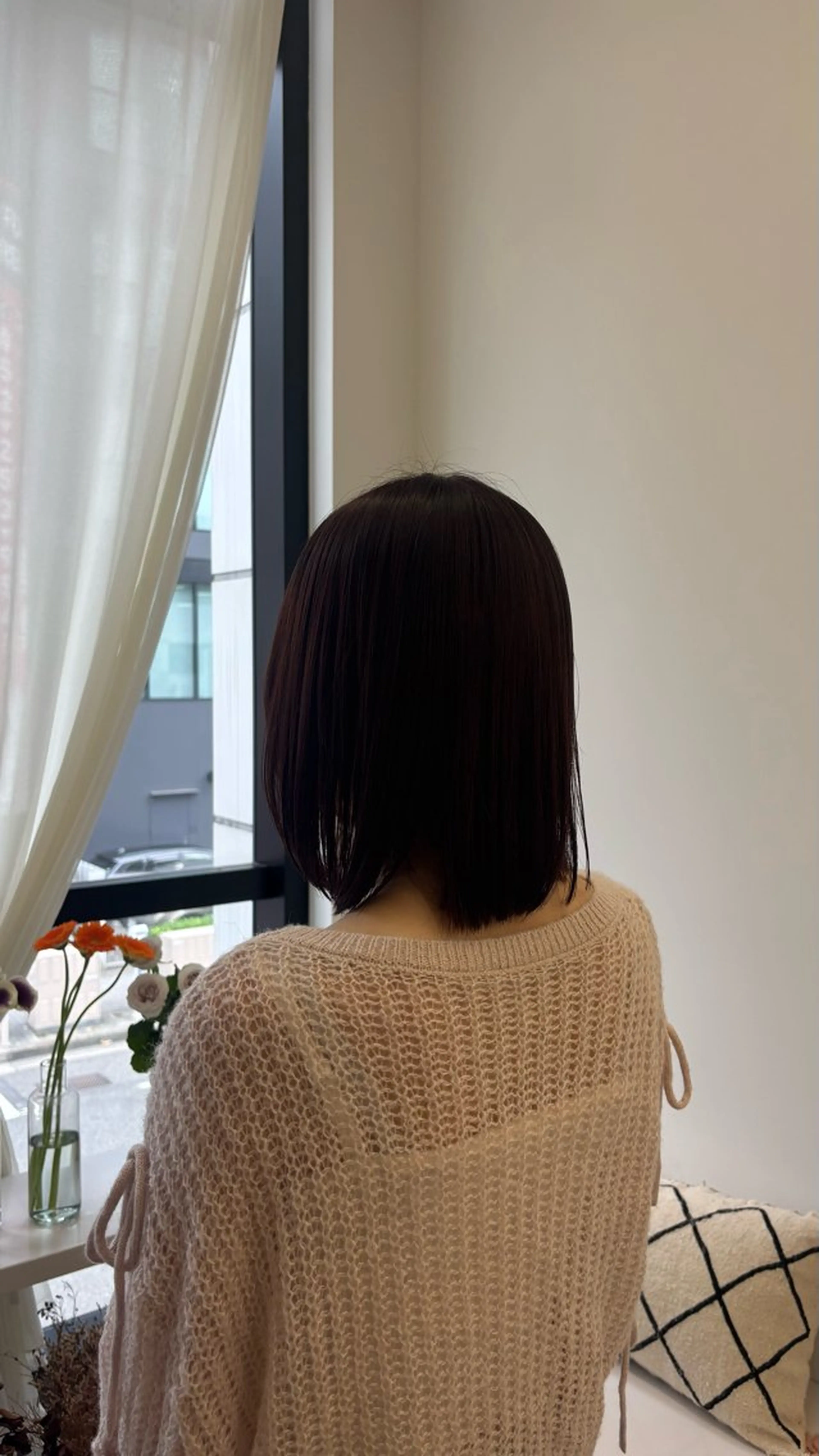 カラー ヘアカラー トリートメント Asumi/丸の内 /ブリーチ/花屋併設のヘアスタイル