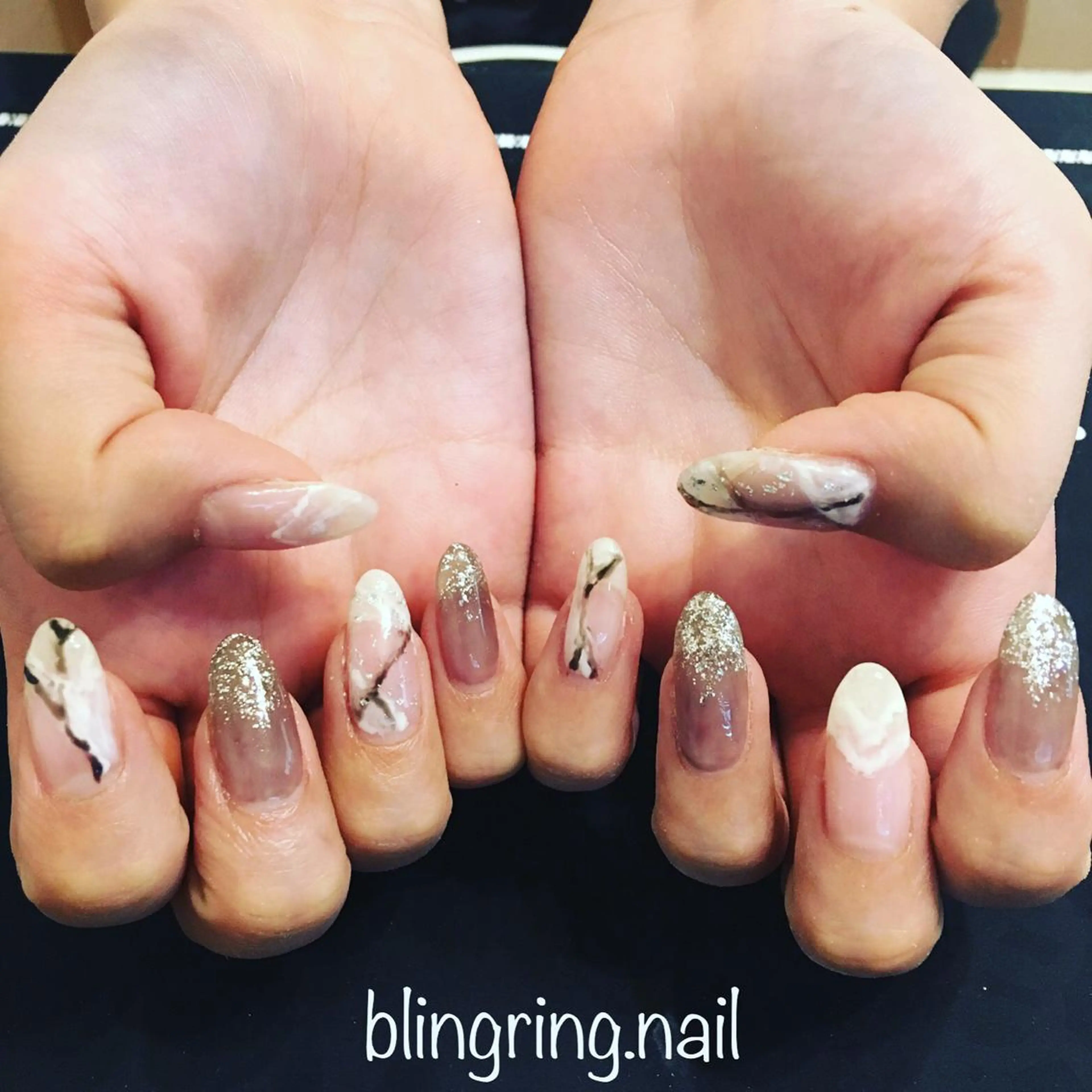 ネイル 成人式 ハンドネイル 🌈KANÅKO 🌈のネイルデザイン