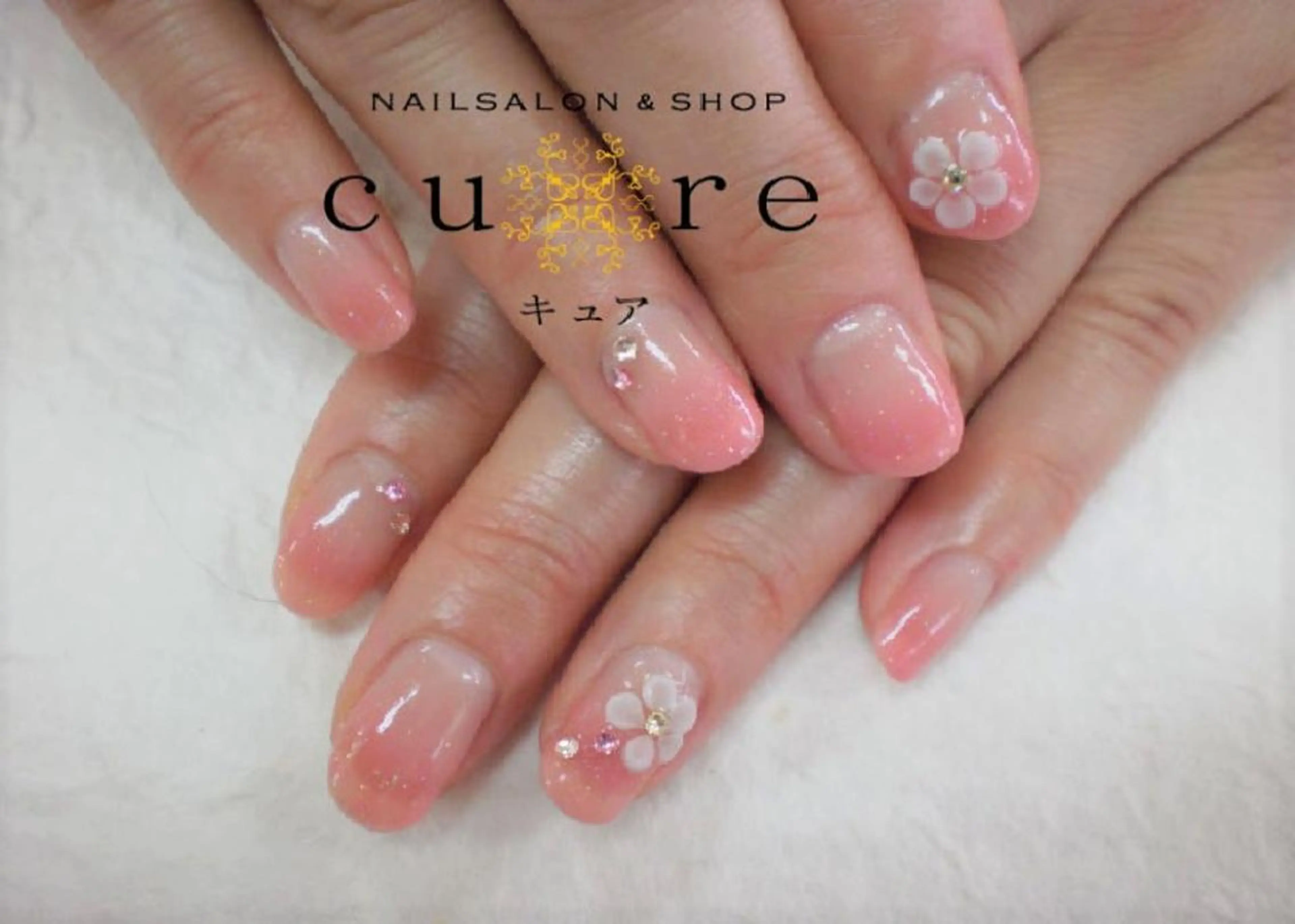 ショート ネイル ネイルサロン Cureのネイルデザイン