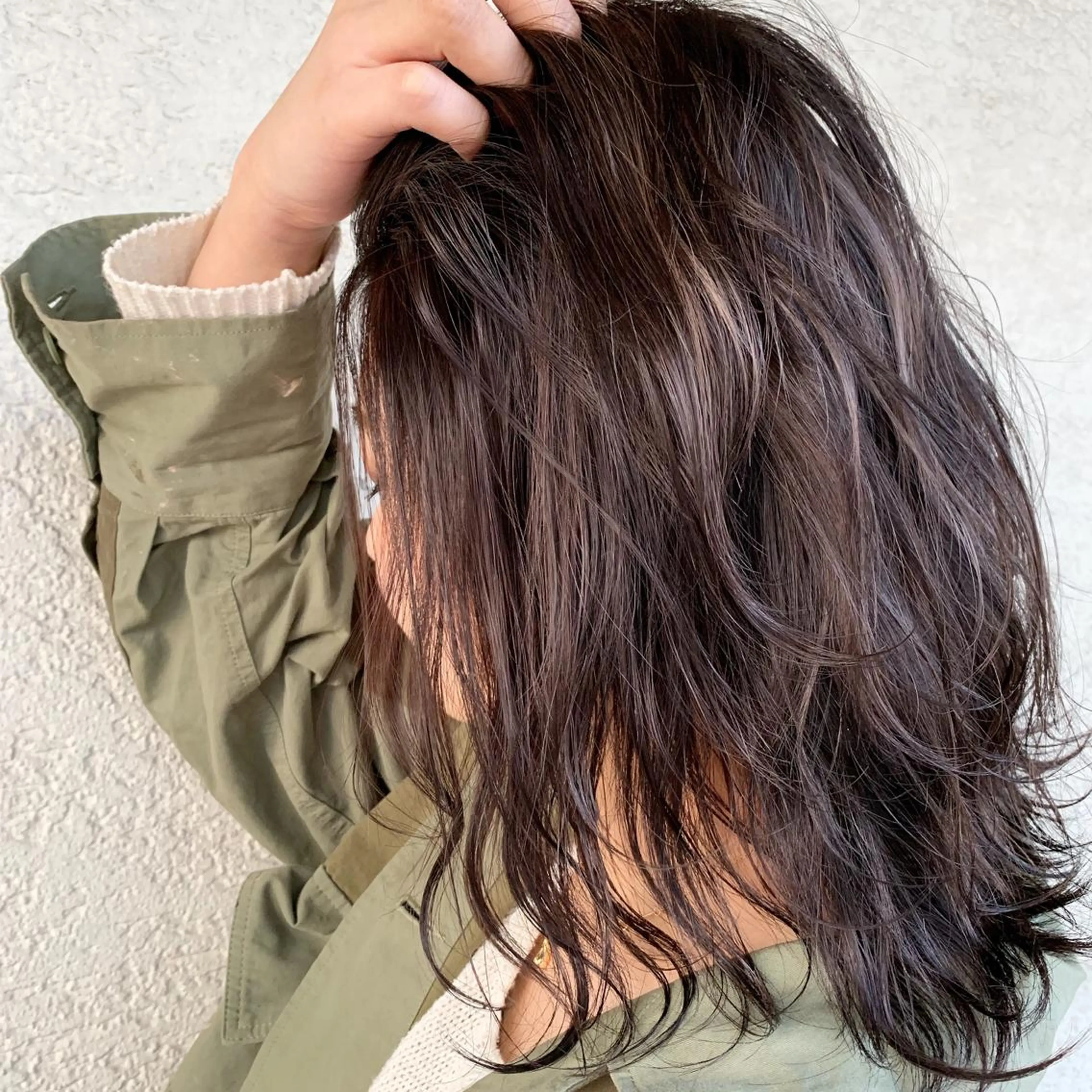 ミディアム カラー flocci🌙 フロクシのヘアスタイル