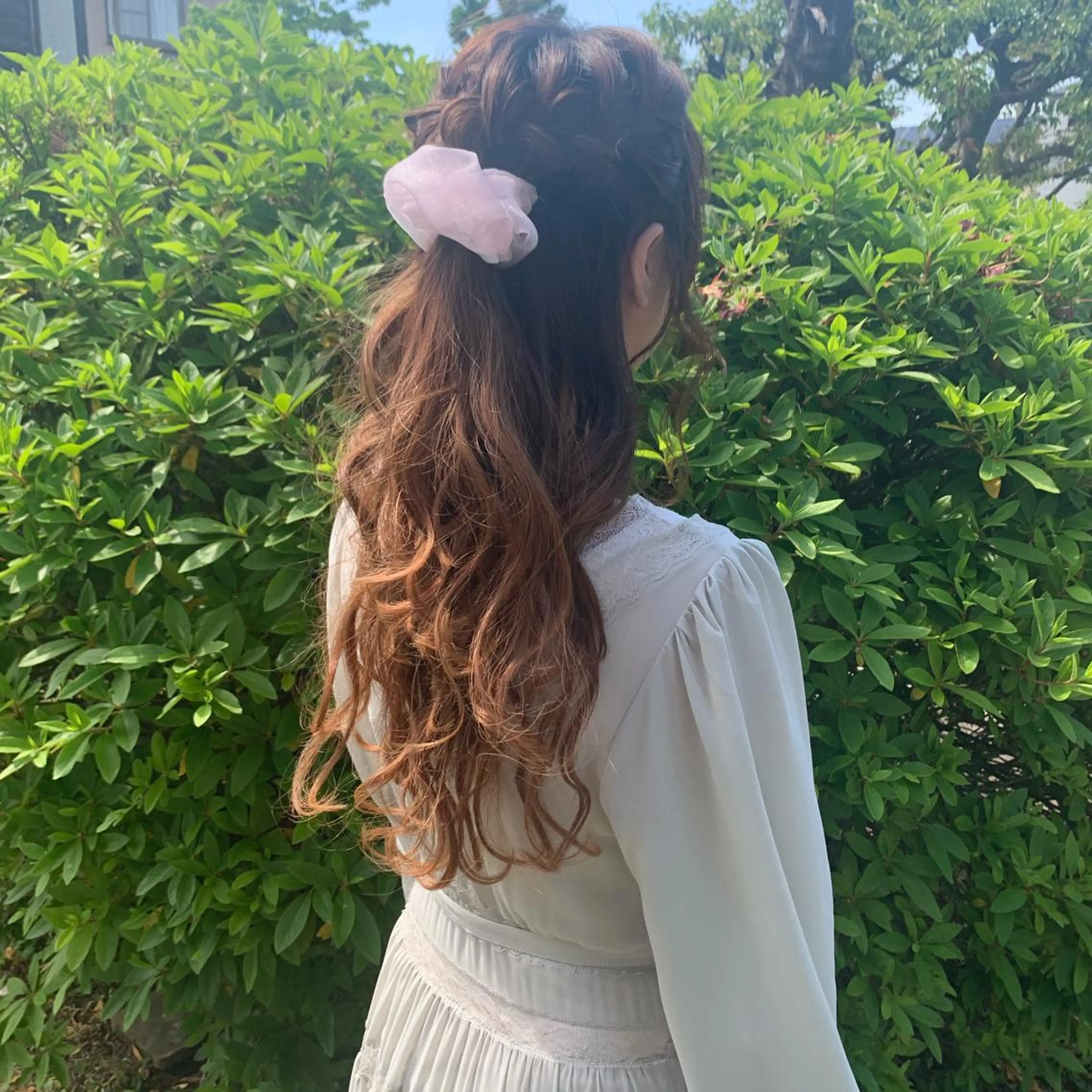 ミディアム Toiro所属・🤎小顔レイヤー /ベージュ🤎友香のヘアスタイル