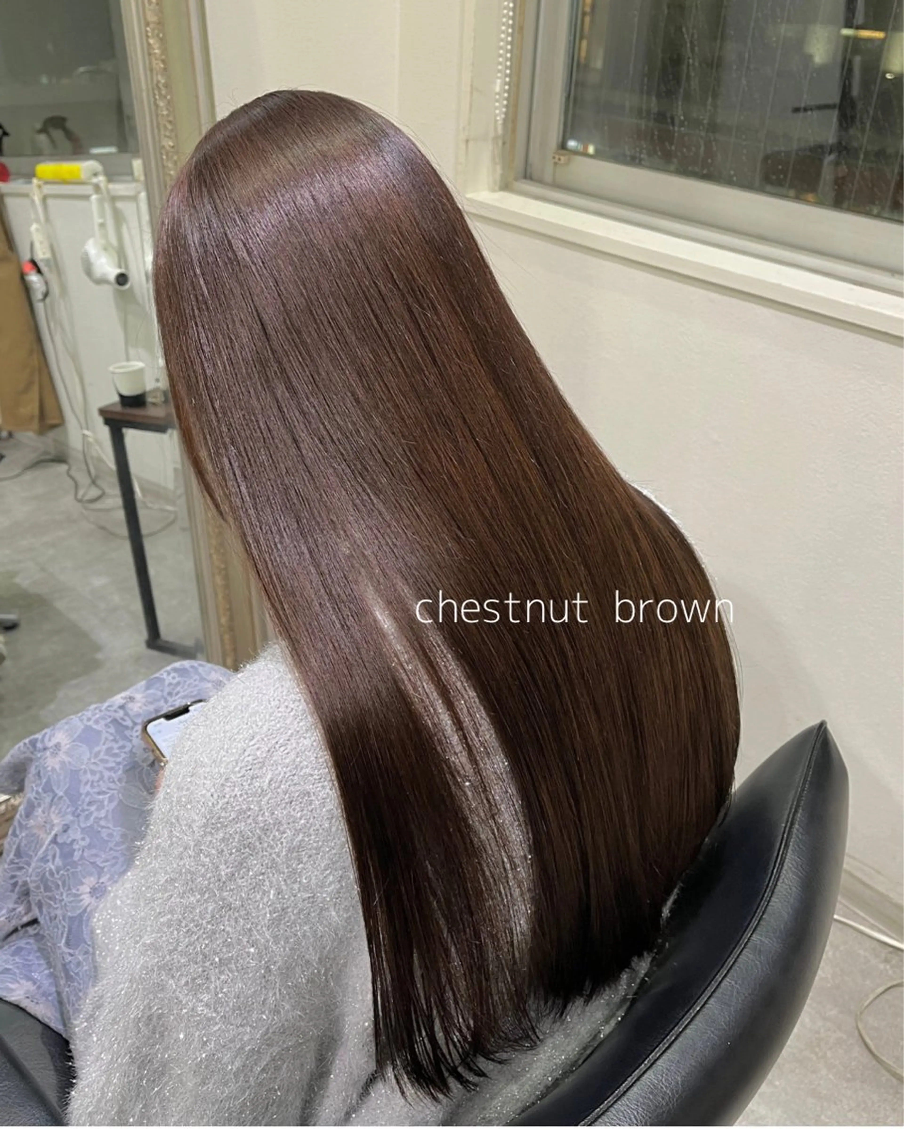 カット+縮毛矯正+トリートメントの写真