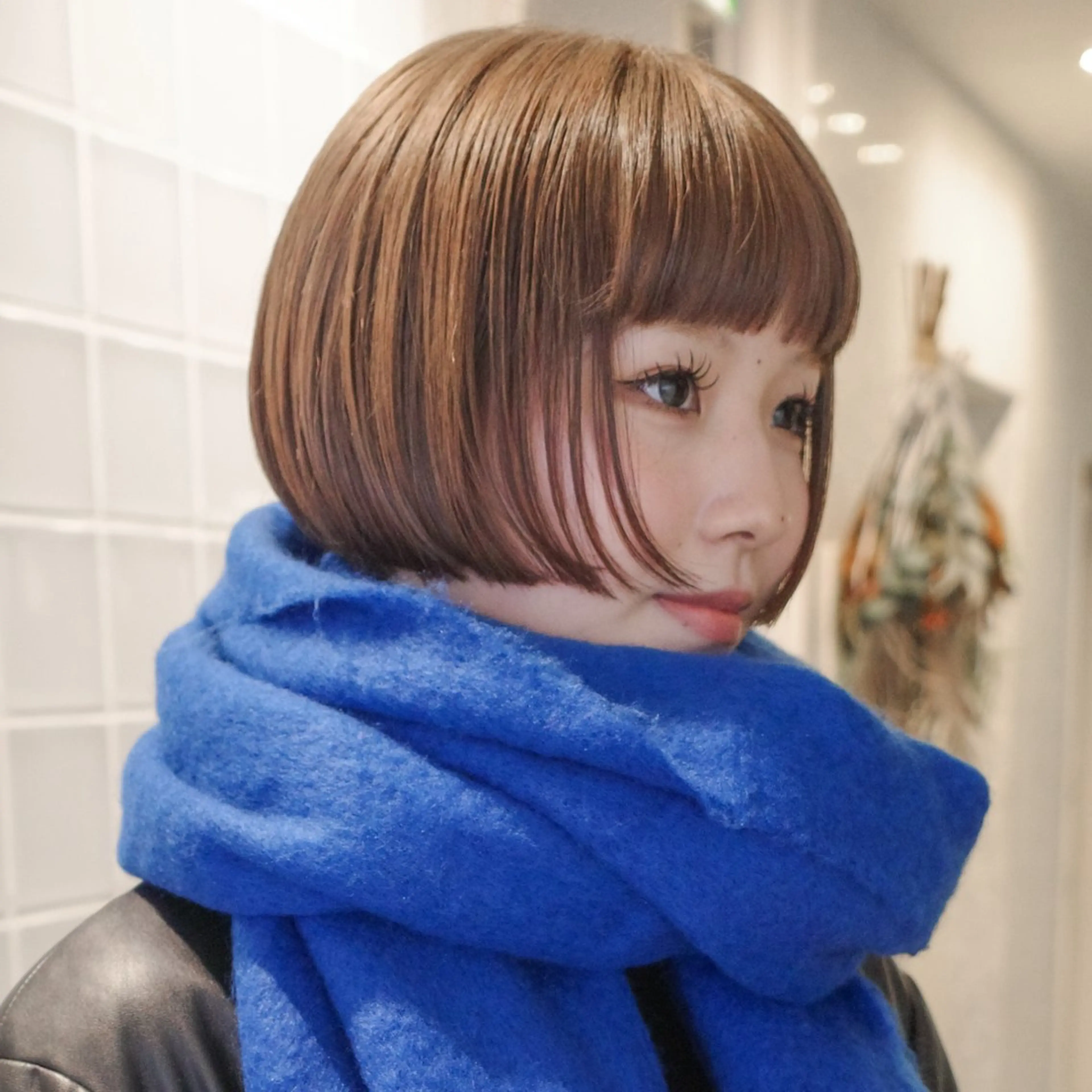 ショート カラー カット ヘアカラー トリートメント ボブ特化美容師/ ボブパーマ/ミツイのヘアスタイル