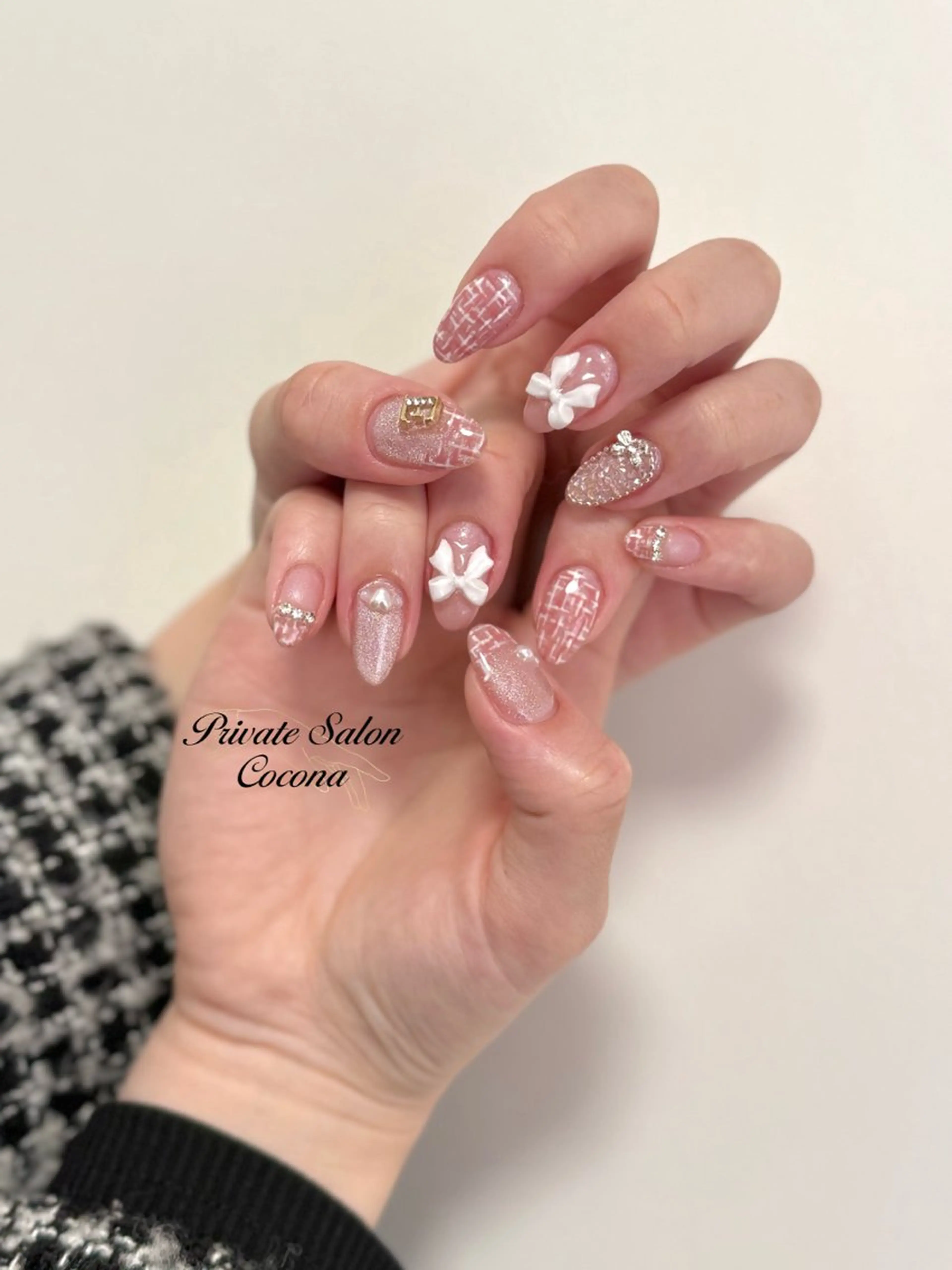 ネイル 持ち込み ハンドネイル プライベートサロン nailcoconaのネイルデザイン