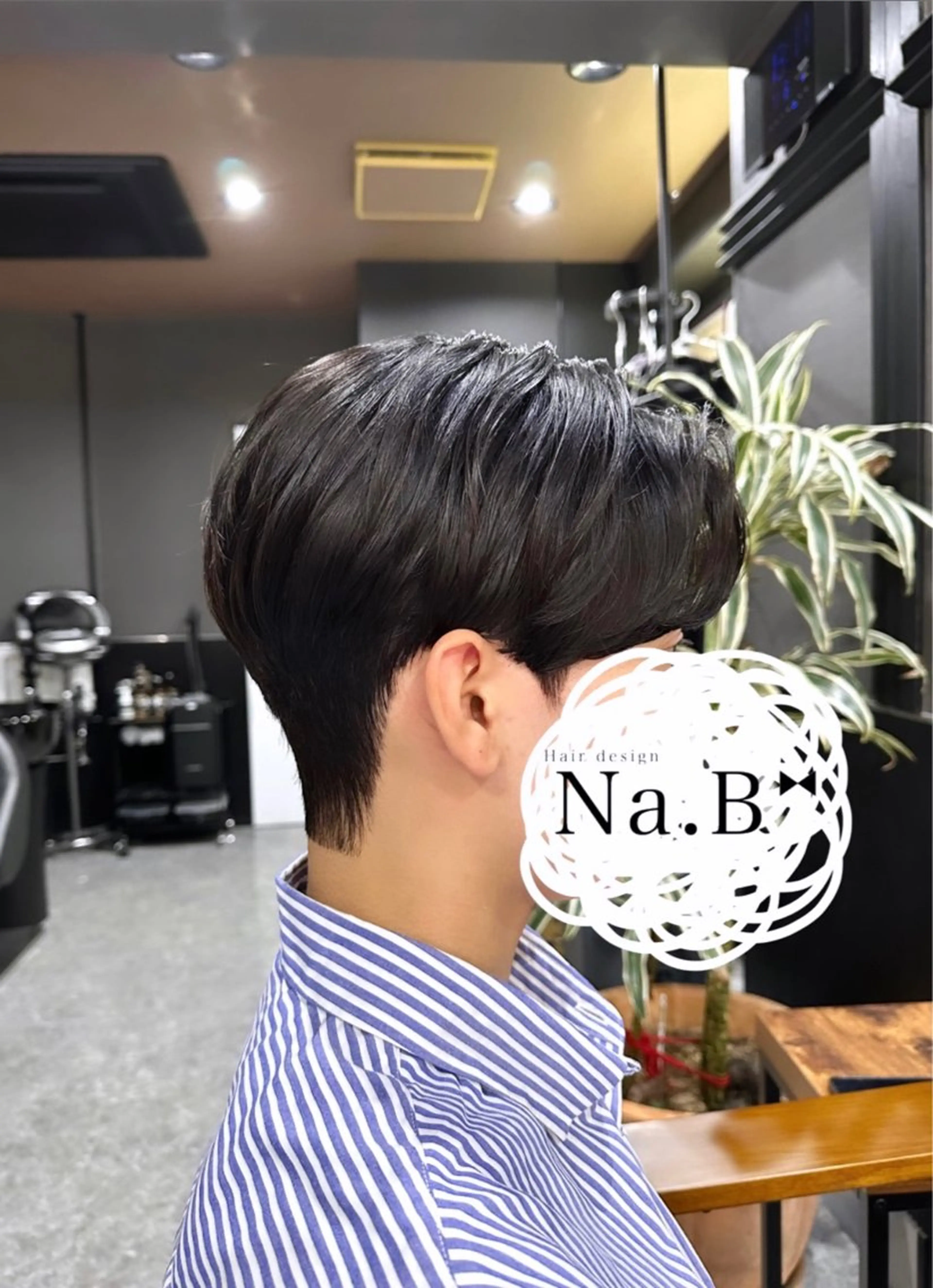 [ 日韓MIX ]カット + 韓国式ダウンパーマの写真