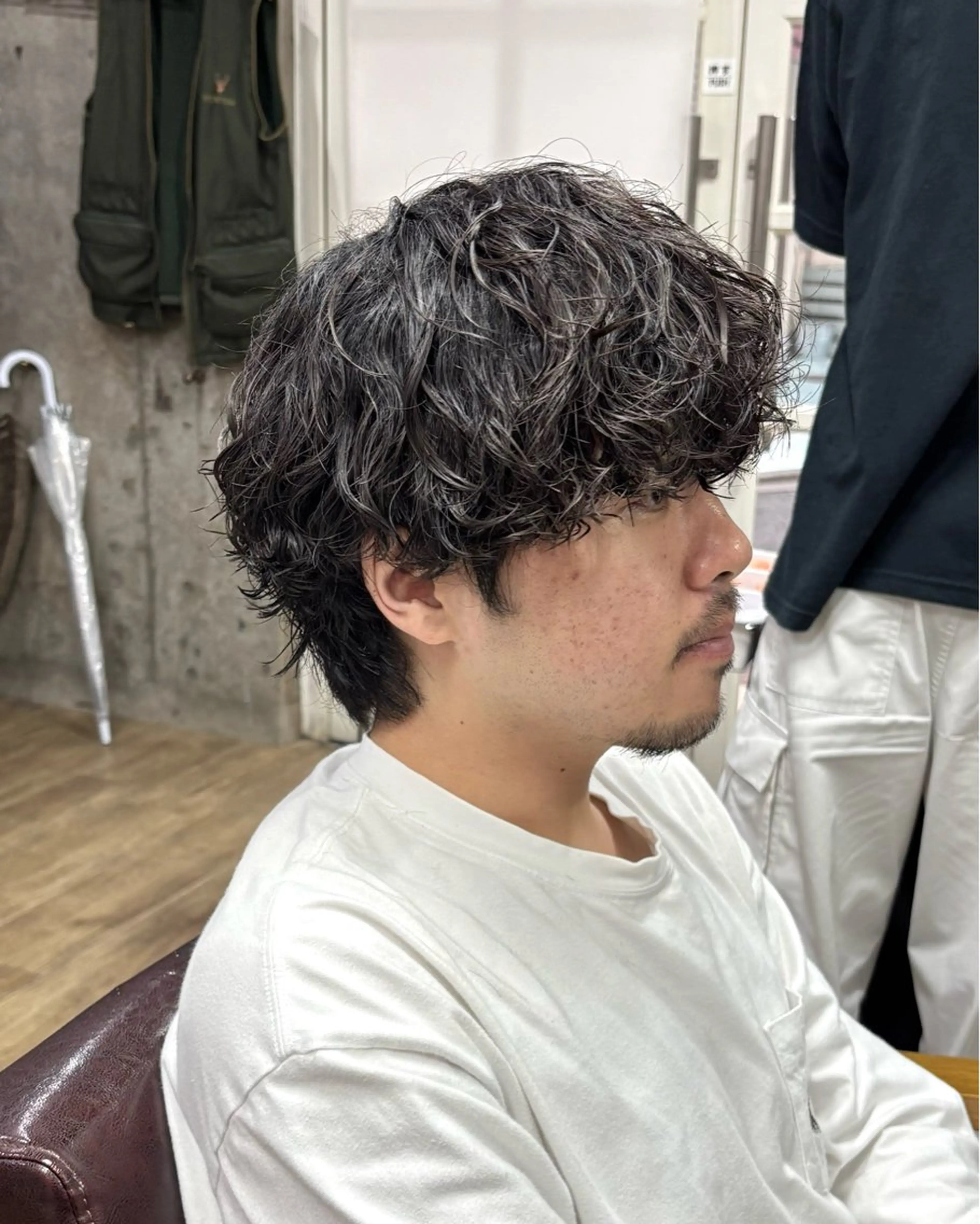 パーマ メンズ メンズパーマ homme, famille raugh【オム・ファミーユ・ラグ】所属・【メンズ特化】パーマ /マッシュ/ヨシダのヘアスタイル