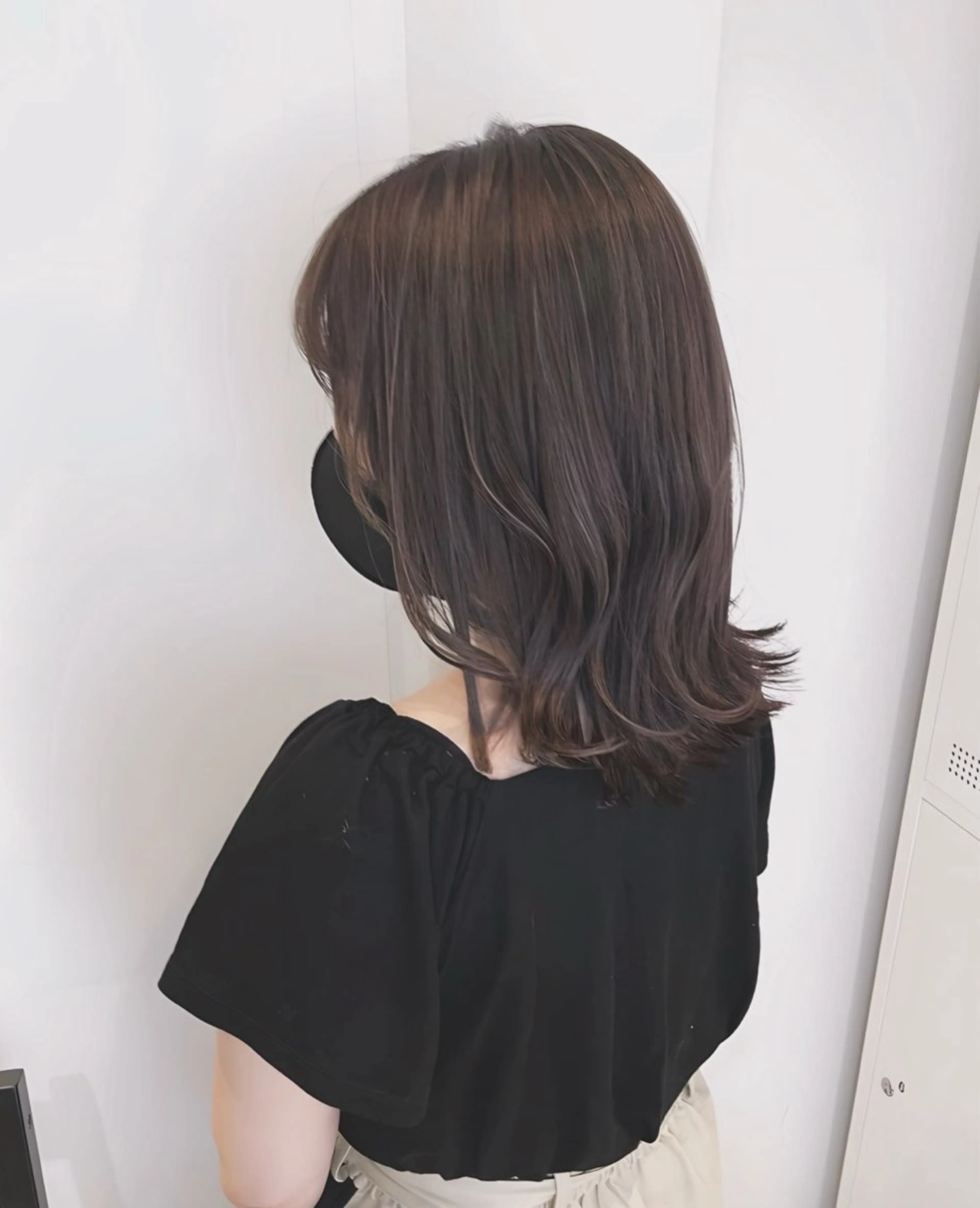 ミディアム カラー ヘアカラー 山下/高田馬場 /美髪/透明感カラーのヘアスタイル