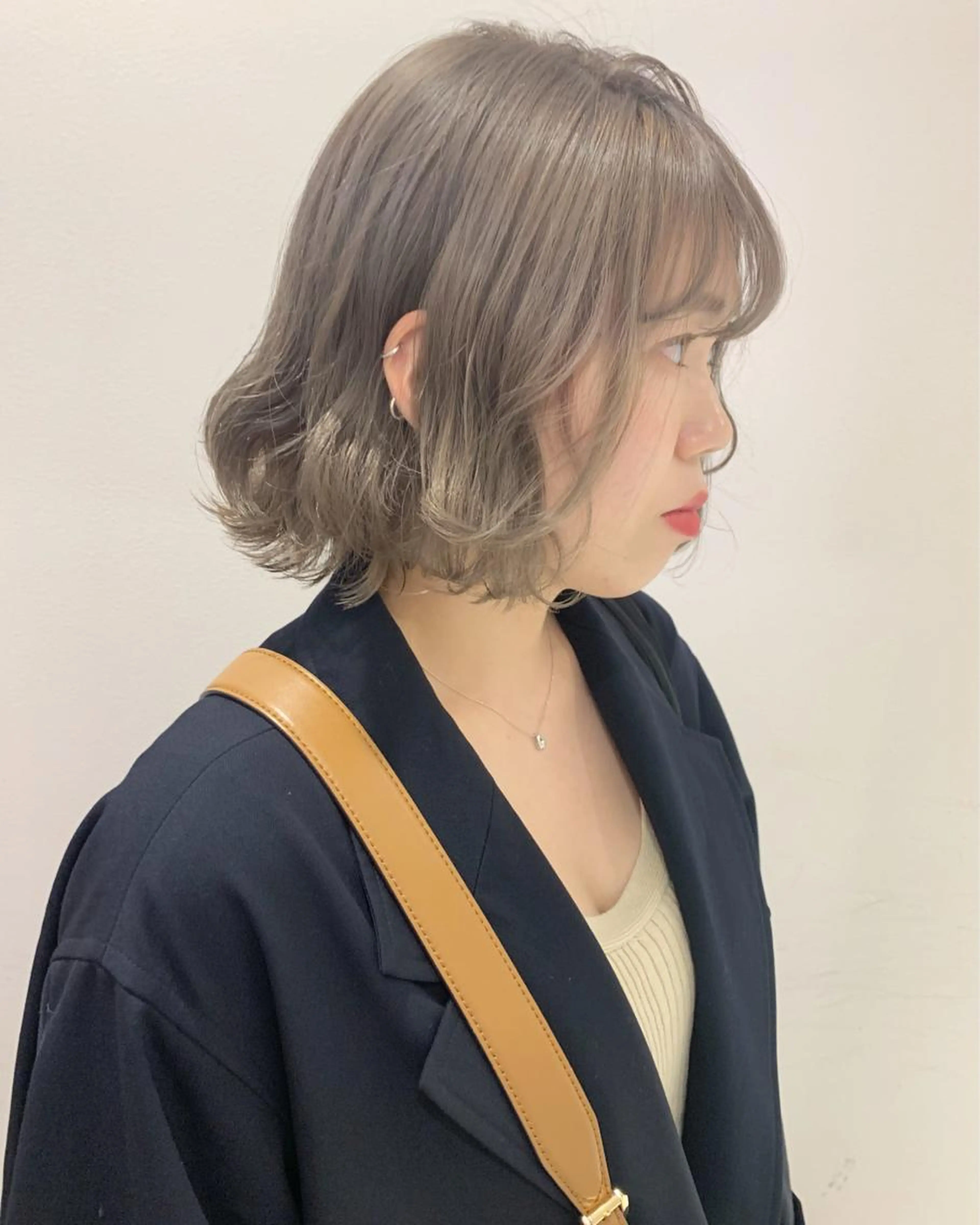 《ケアカラー》【カット+N.カラー+5stepトリートメント】の写真