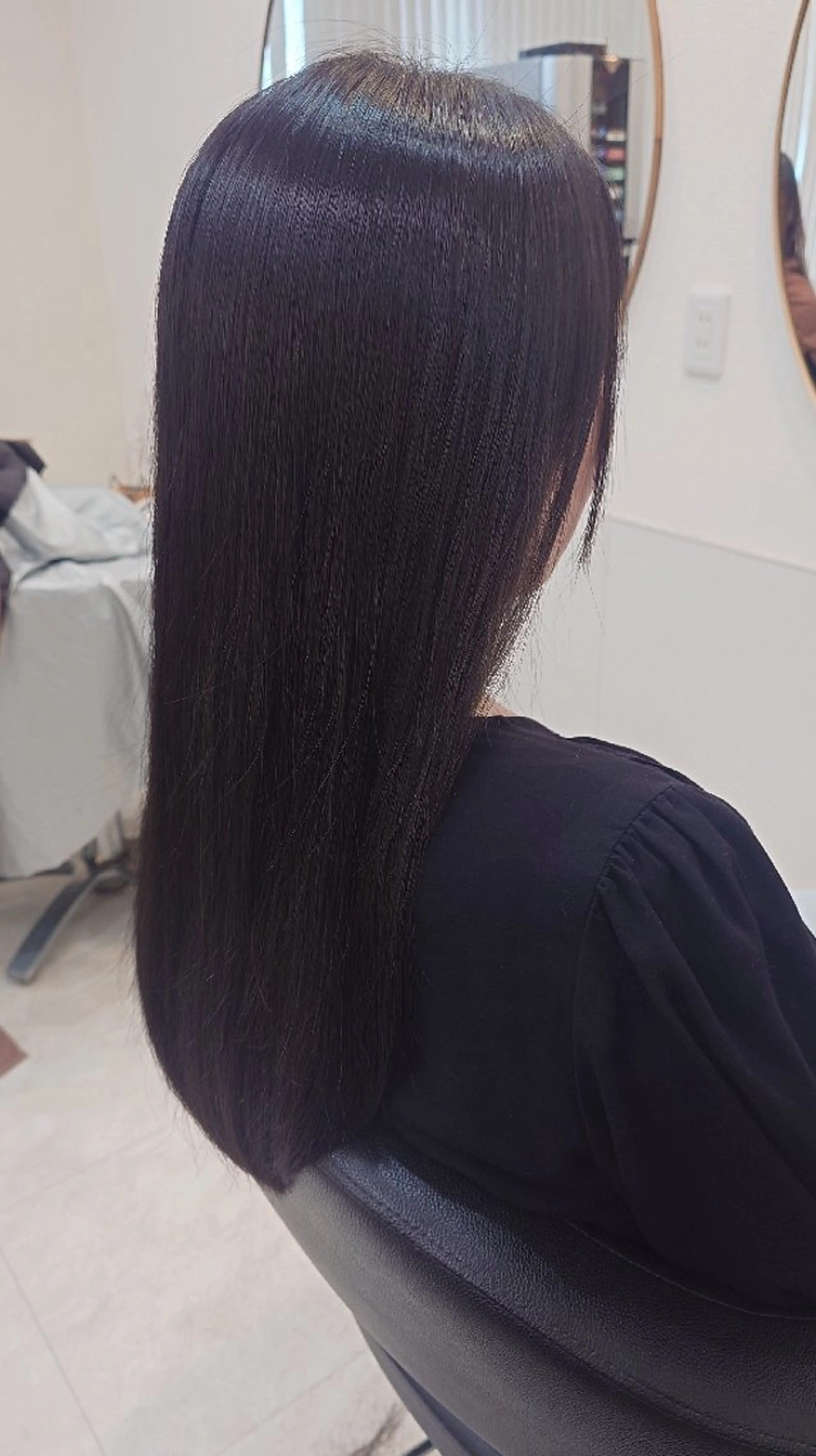 ロング カット ヘアカラー トリートメント 東梅田/艶カラー/ 大貫一輝のヘアスタイル