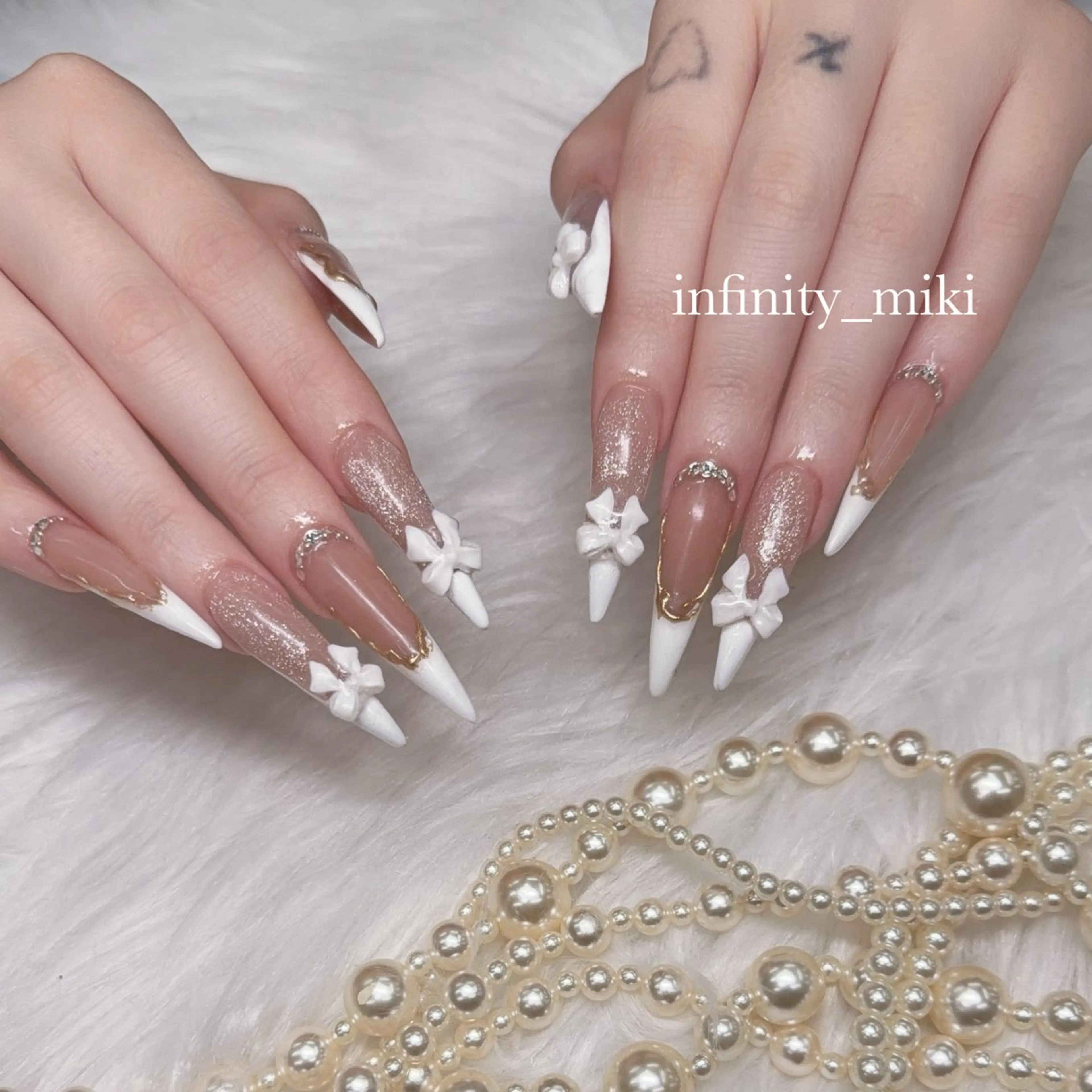 ネイル ハンドネイル Infinity _mikiのネイルデザイン