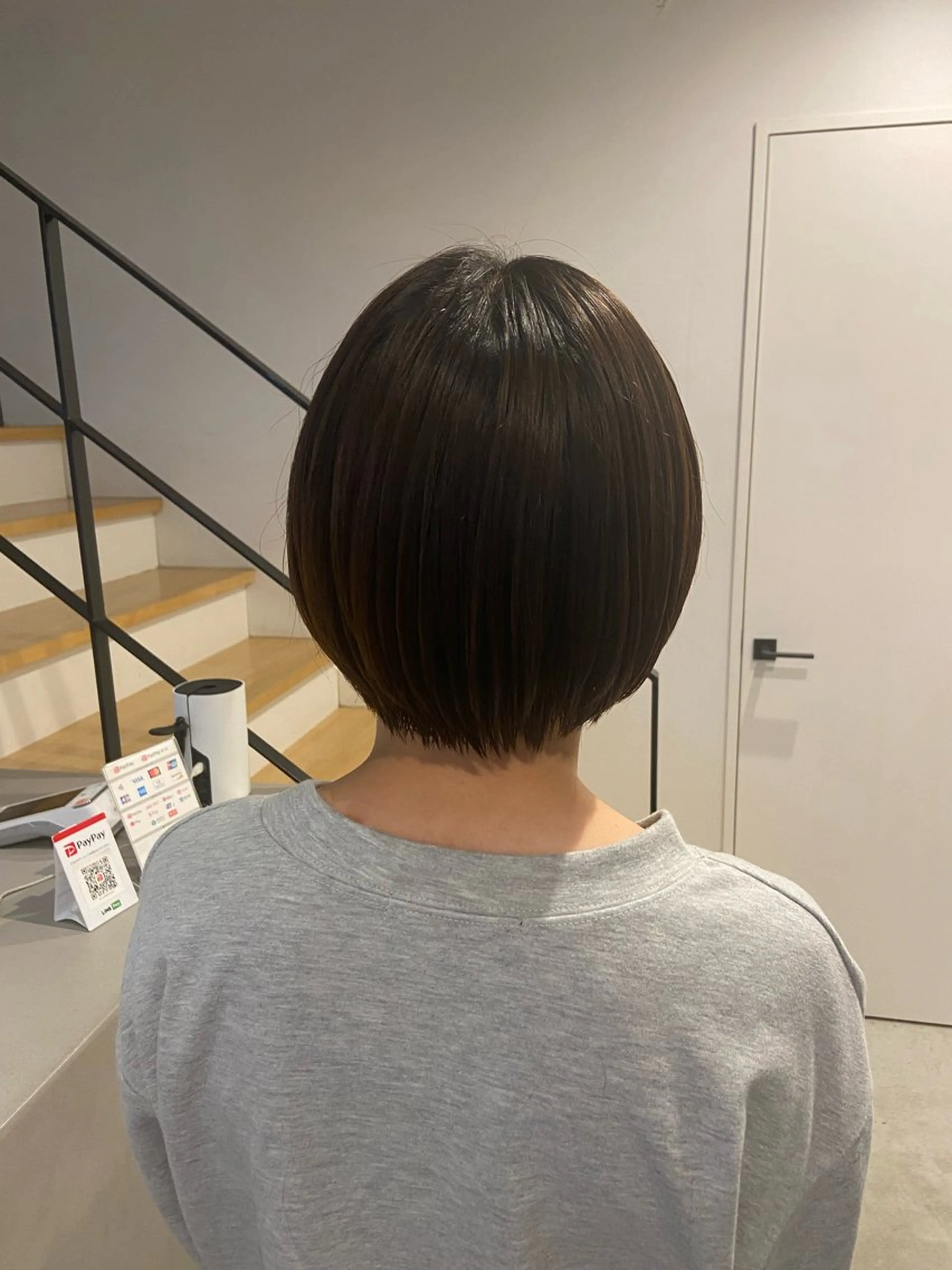 ショート ヤタガイ ミツエのヘアスタイル