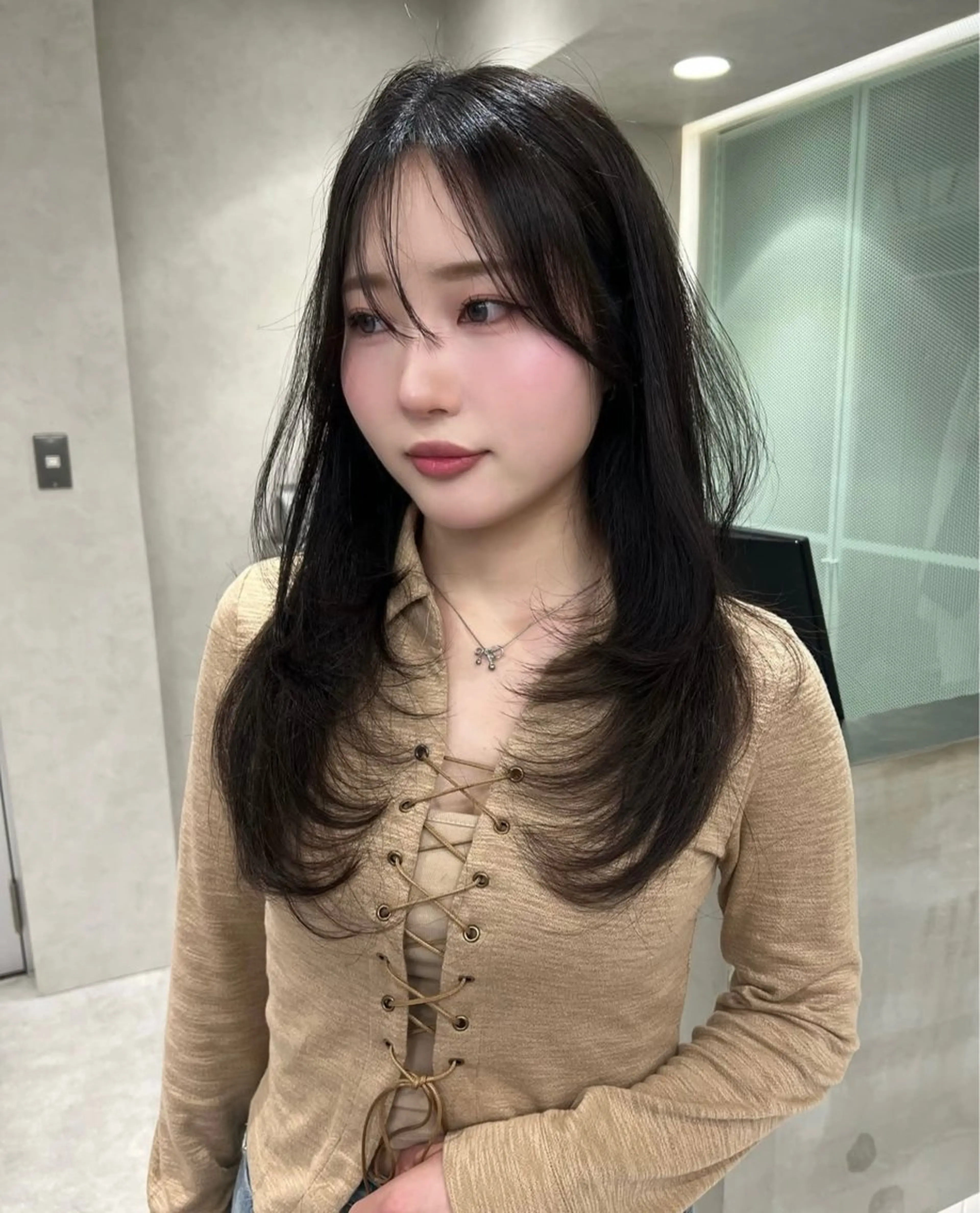 ロング カラー カット ヘアカラー トリートメント 💎髪質改善💎 LondMeliaのヘアスタイル