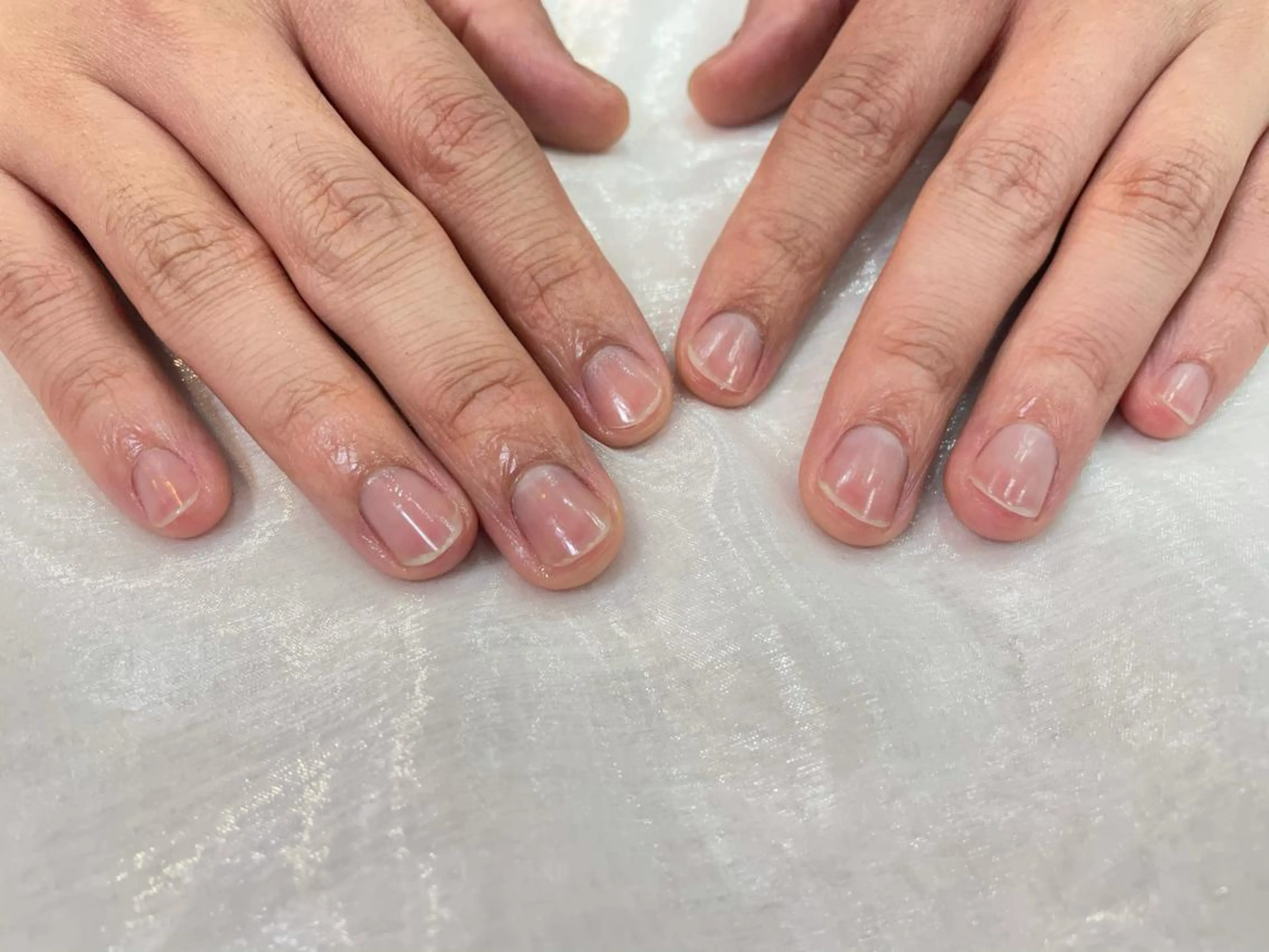 メンズ ネイル ハンドケア はばすみれ🎀ﾈｲﾙ 光ﾌｪｲｼｬﾙ ﾍｱのネイルデザイン