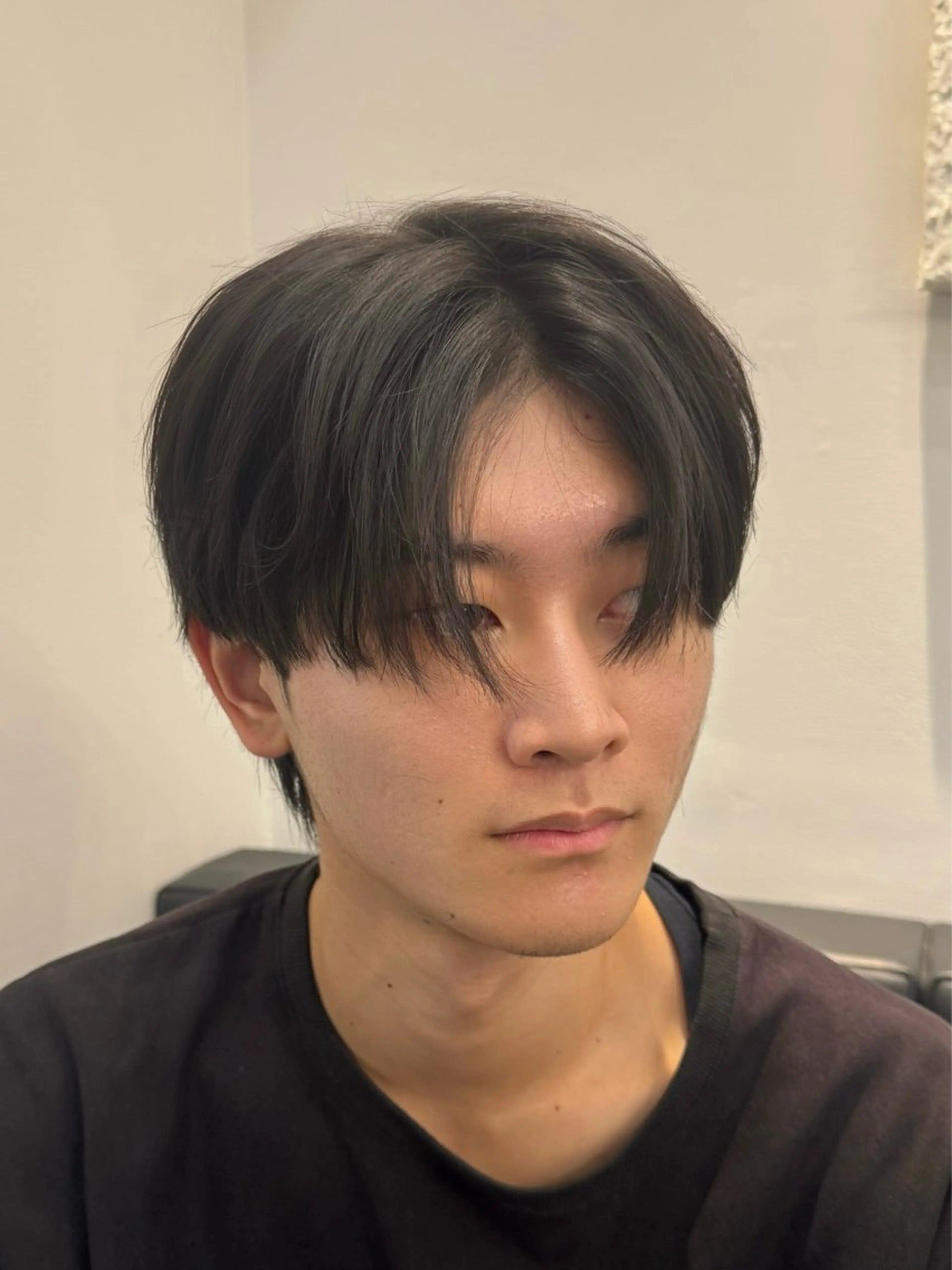 メンズ カット 韓国式ダウンパーマ 🇰🇷櫻井健のヘアスタイル