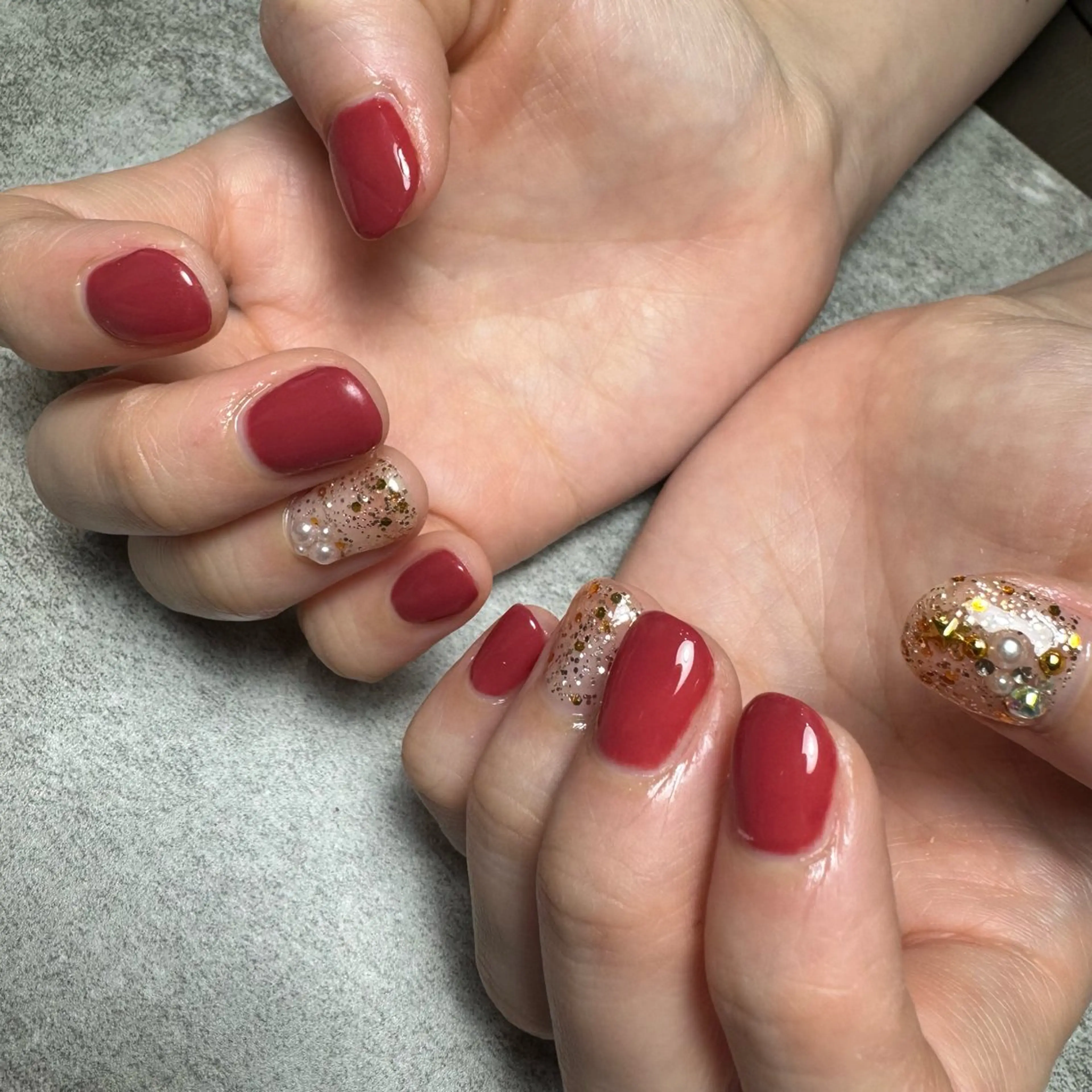 ネイル 冬ネイル クリスマス MATATABI. kumiのネイルデザイン