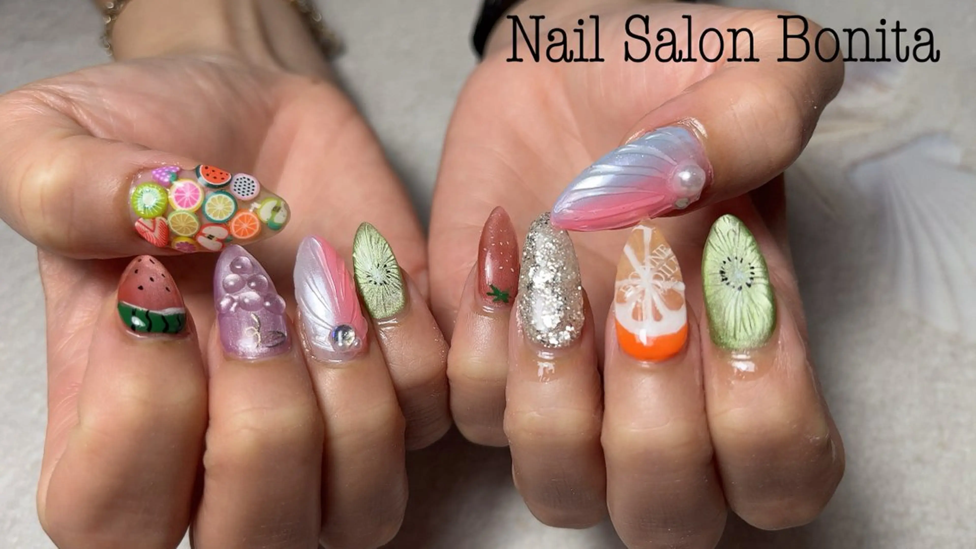 ネイル ハンドネイル フットネイル Nail Salon Bonita所属・フィルイン施術 SHIZUKAのネイルデザイン