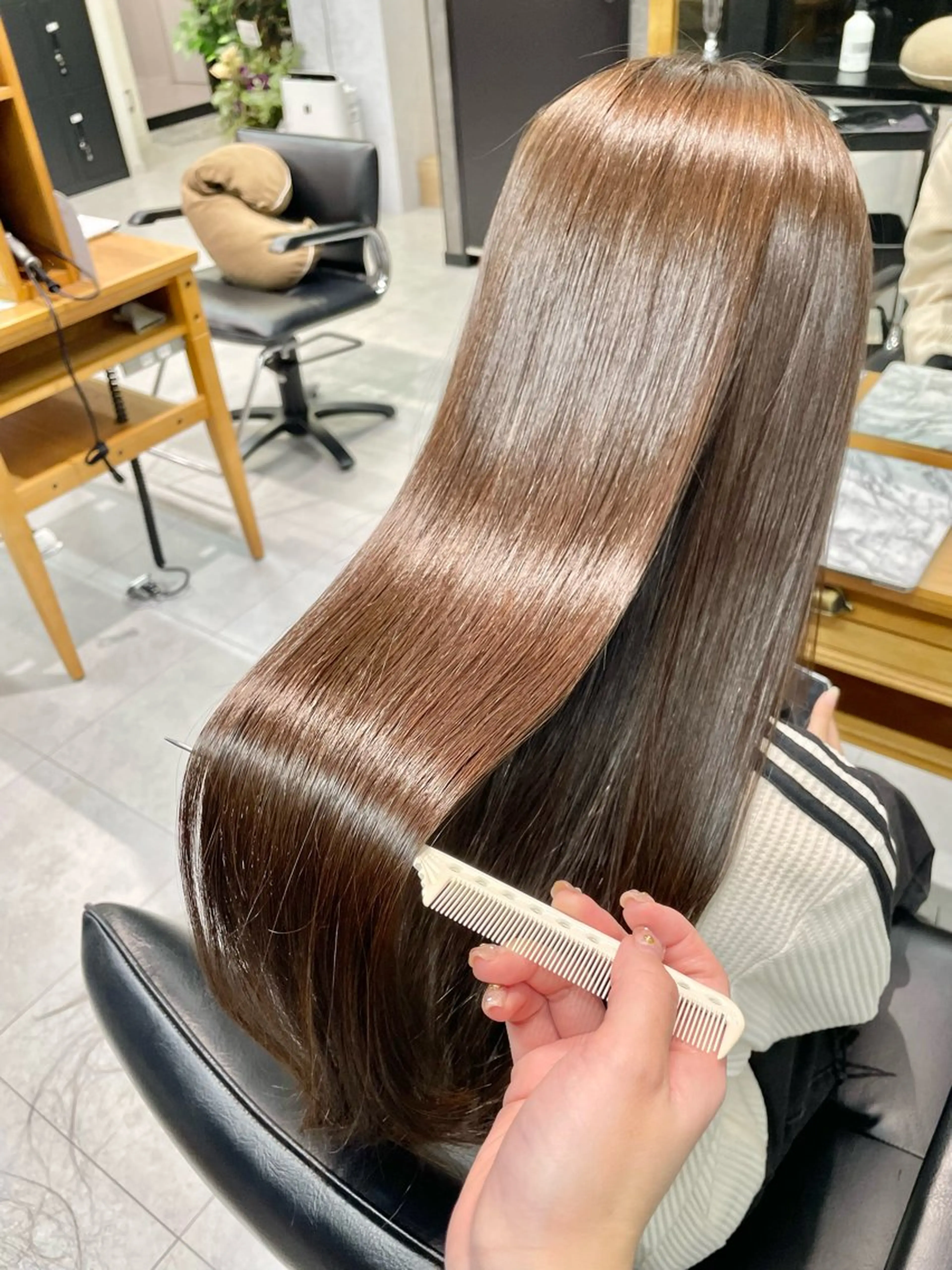 【✨新規限定✨】カット+髪質改善カラー+トリートメントの写真