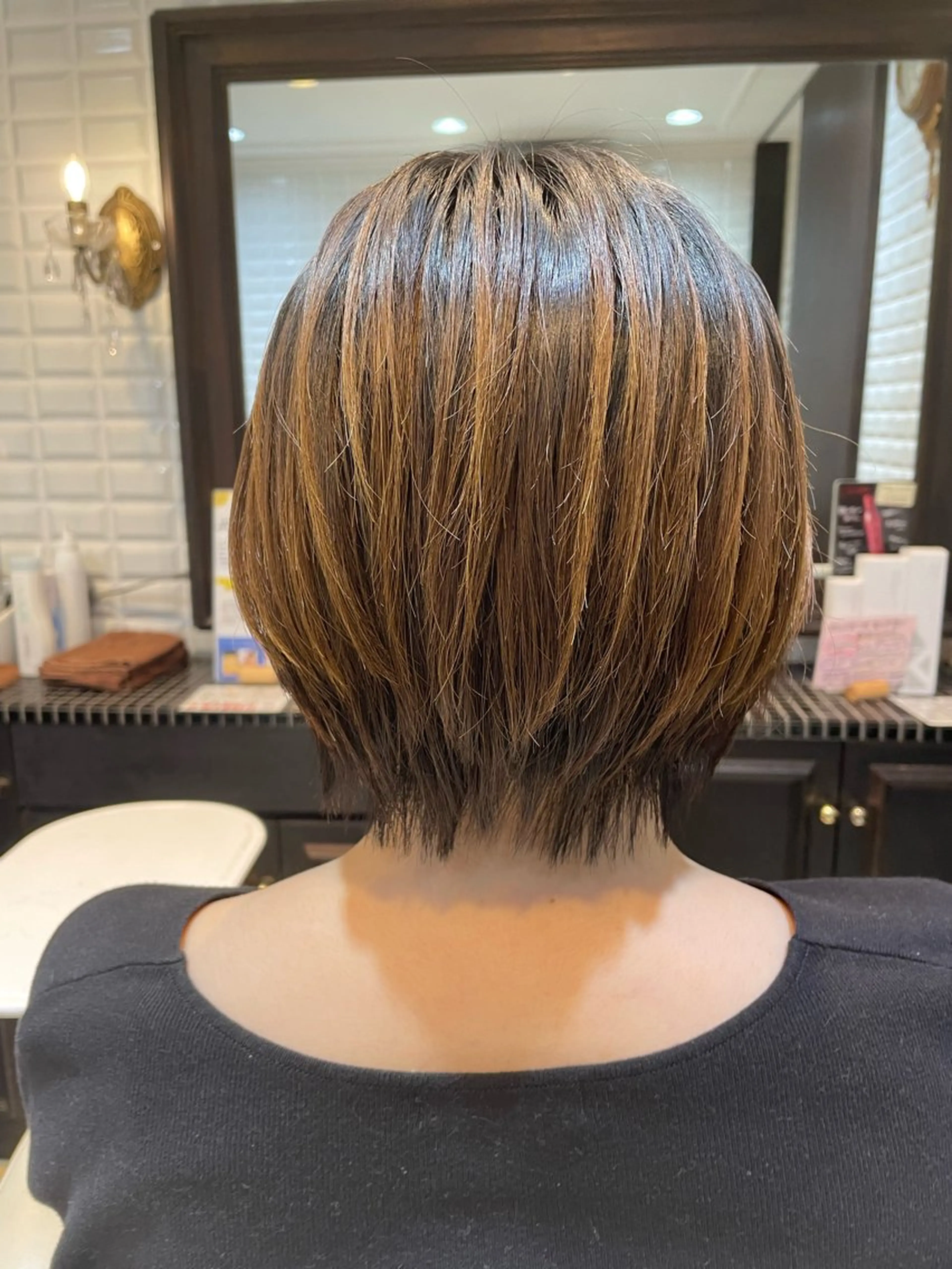 ショート Lupinus中田 パーマモデル募集中のヘアスタイル