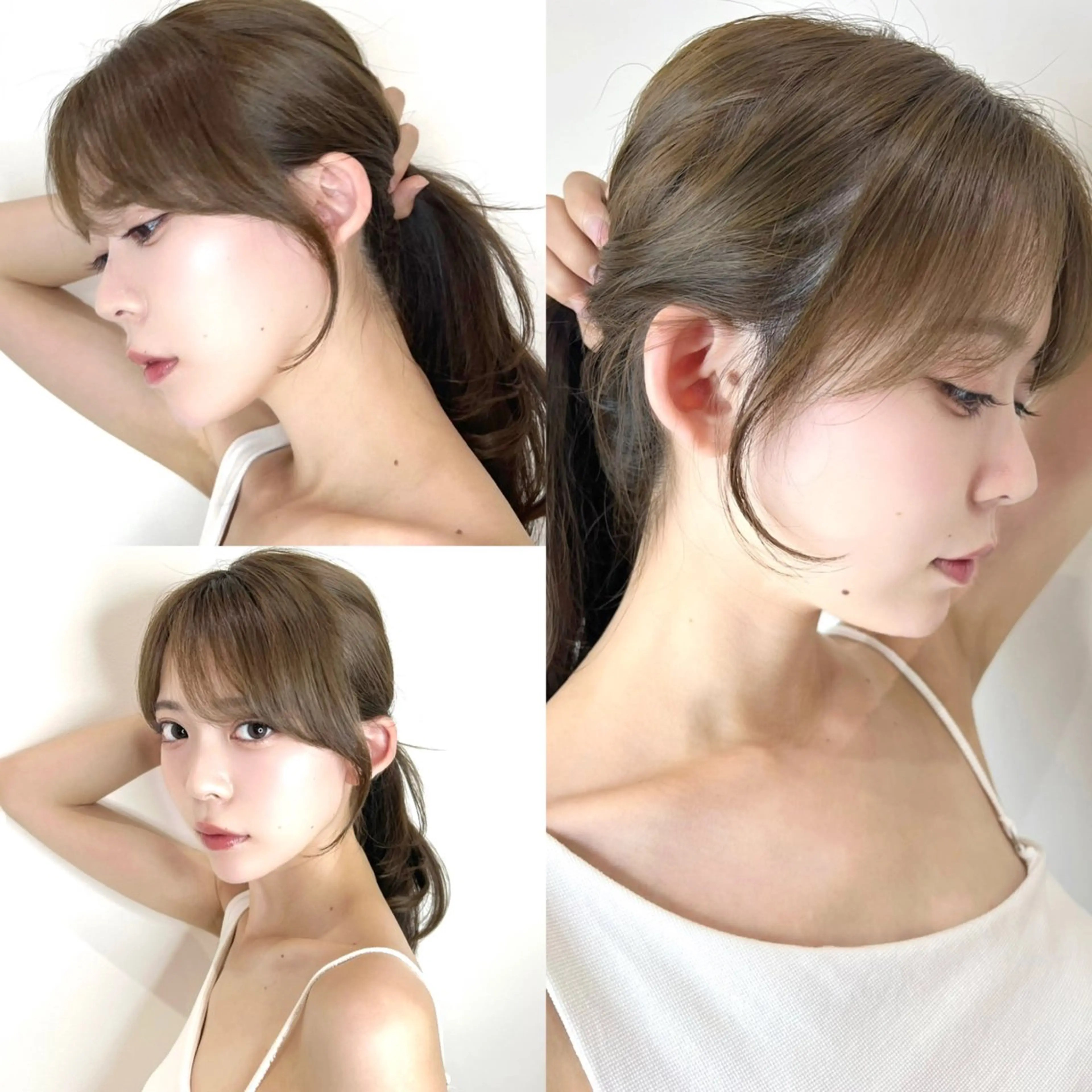 セミロング カラー 顔周りカット トリートメント ヘッドスパ 顔まわり職人🇰🇷 韓国ヘア/KAITOのヘアスタイル