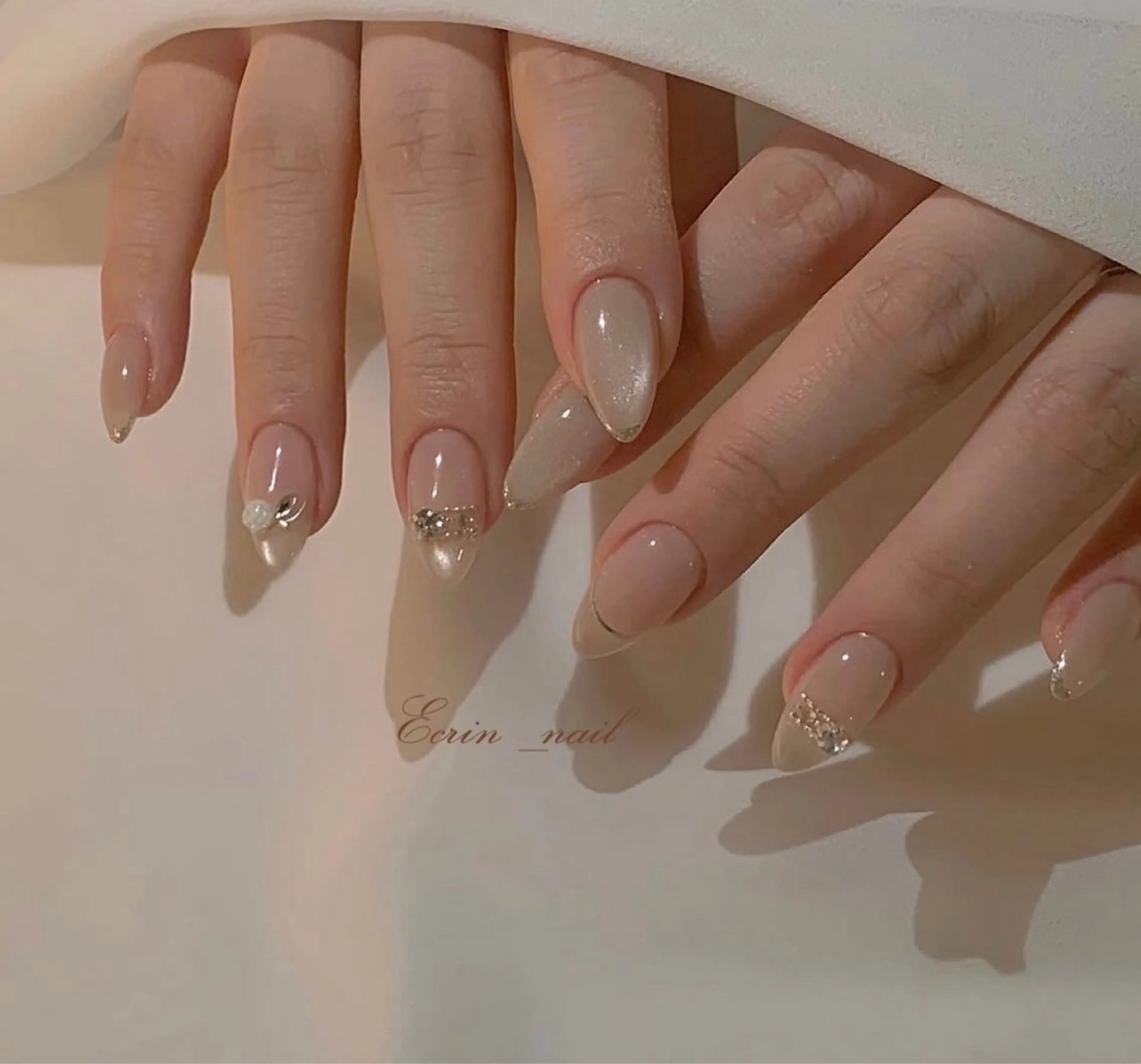 ネイル ハンドネイル ハンドケア Ecrin nail ✨Yukiのネイルデザイン