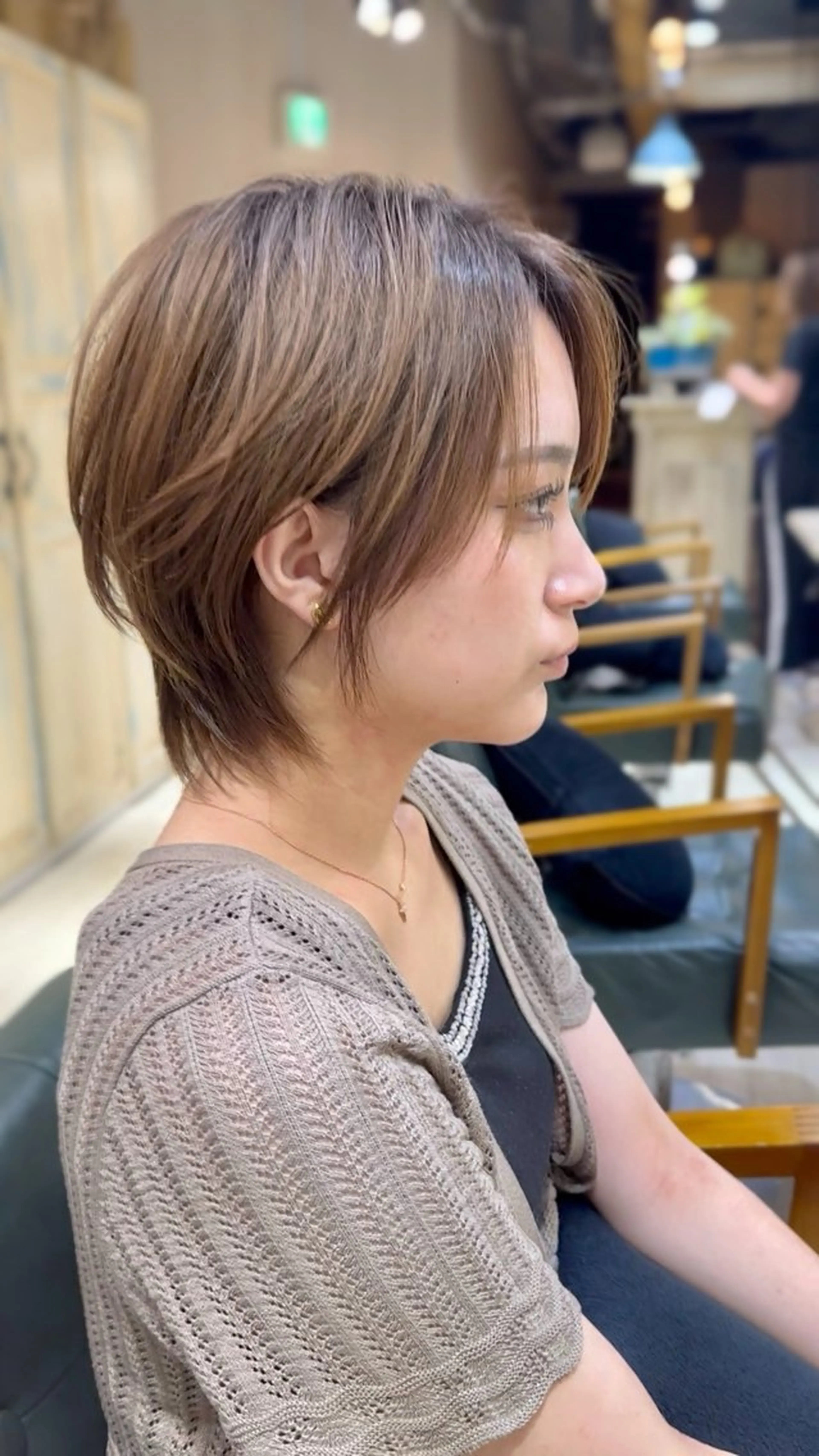 ショート くびれヘア ショートヘア 坂 直樹のヘアスタイル