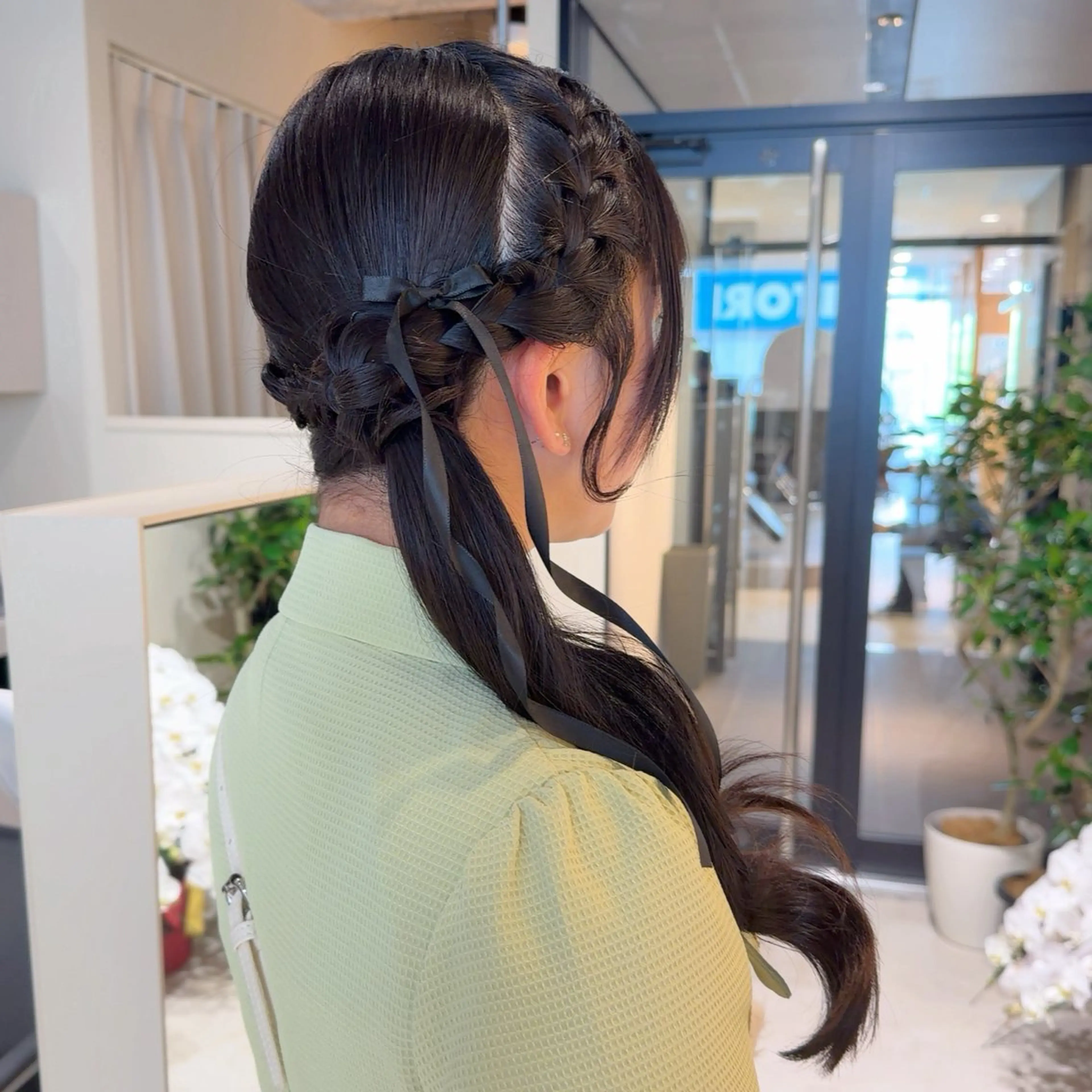 ヘアアレンジ ヘアセット wool TOKYO ありさのヘアスタイル