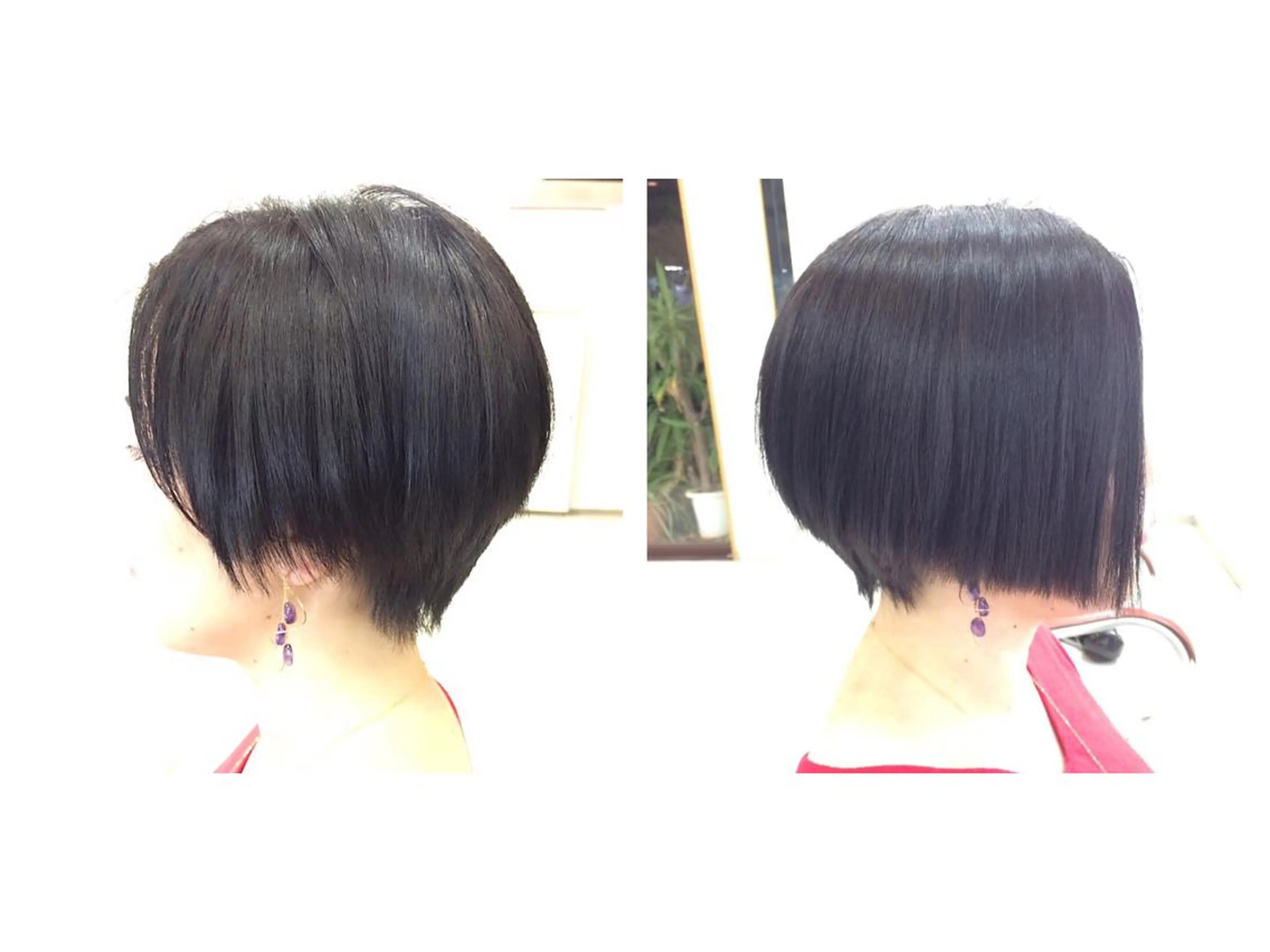 ショート カラー ショートボブ ブルーカラー ブラウンカラー ボブ ショートヘア カット ヘアカラー トリートメント Hair VERDEのヘアスタイル