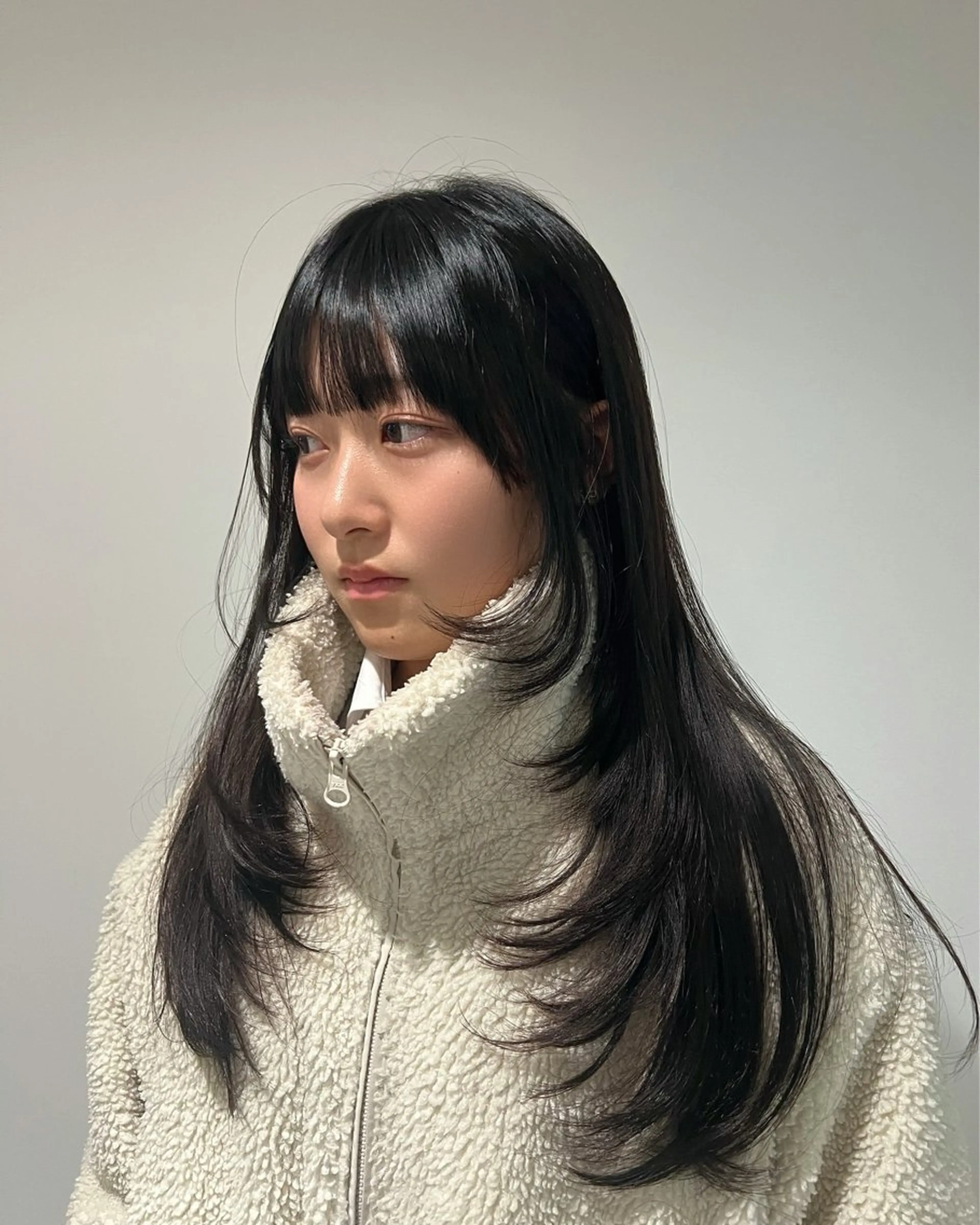 ロング ハイレイヤー レイヤーカット カット トリートメント 艶髪/髪質改善 【熊野隼人】のヘアスタイル