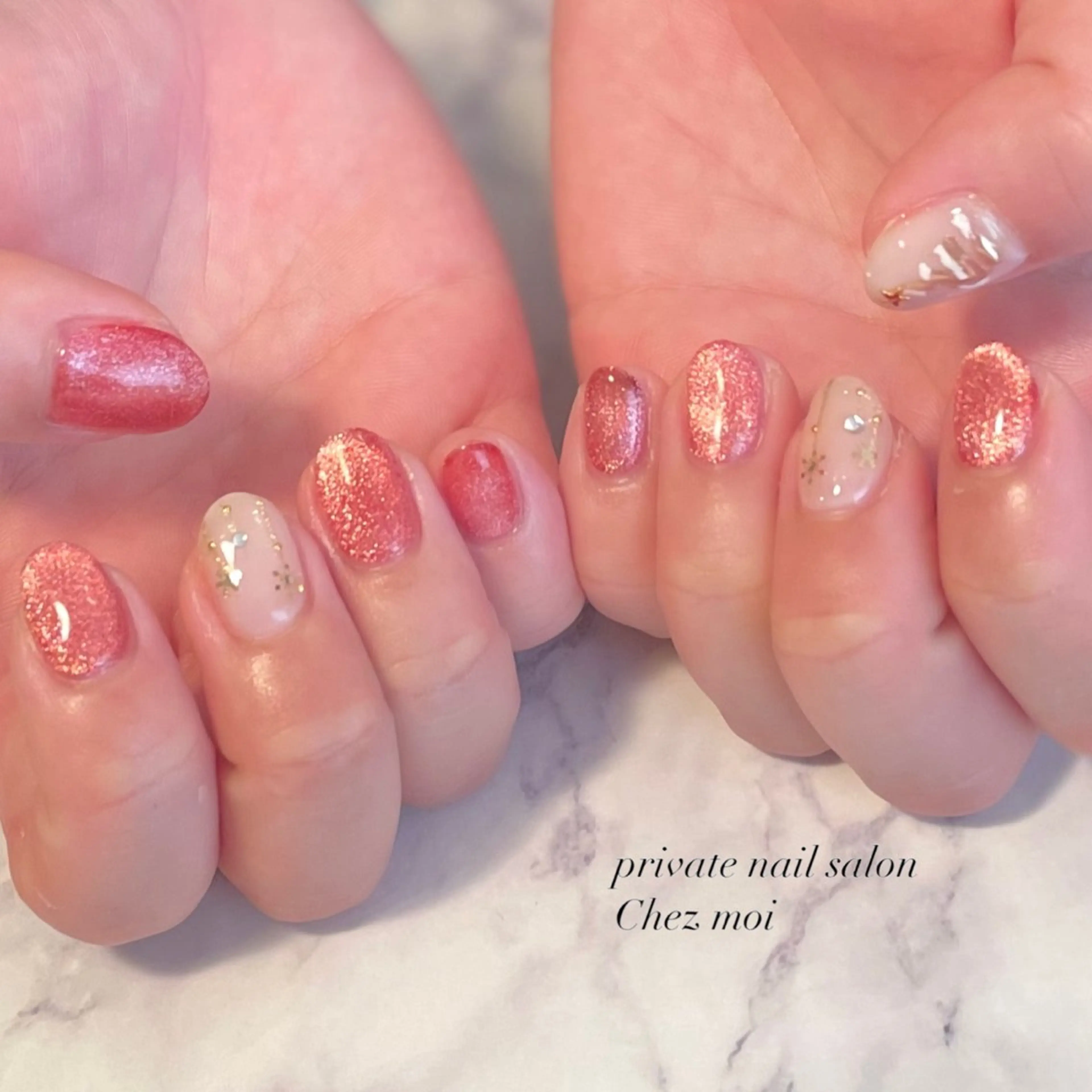 ネイル 冬ネイル クリスマス KOMINE TOMOKOのネイルデザイン