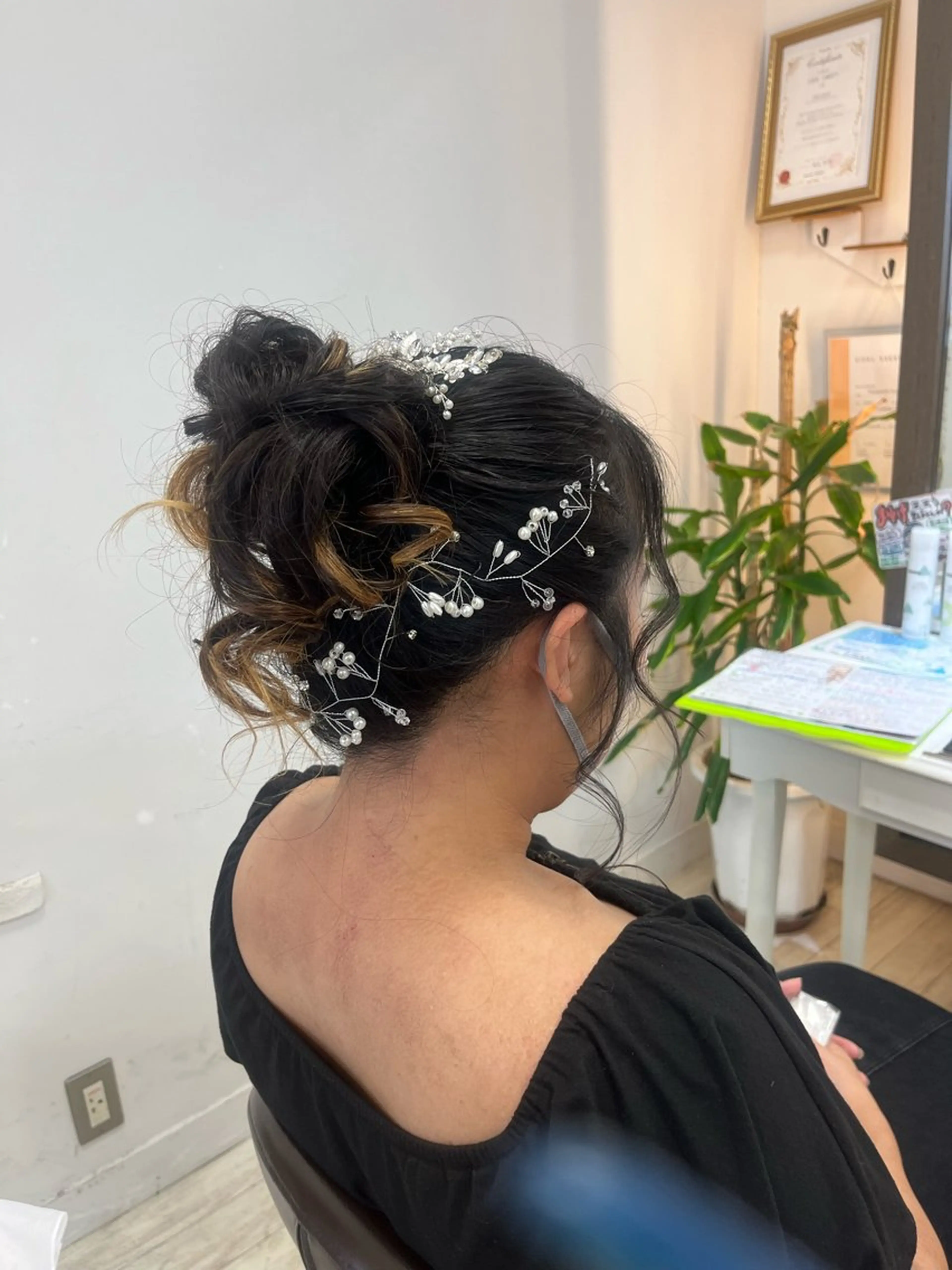 ロング ヘアアレンジ ヘアセット KEEN.渋沢/ 横溝小夏のヘアスタイル