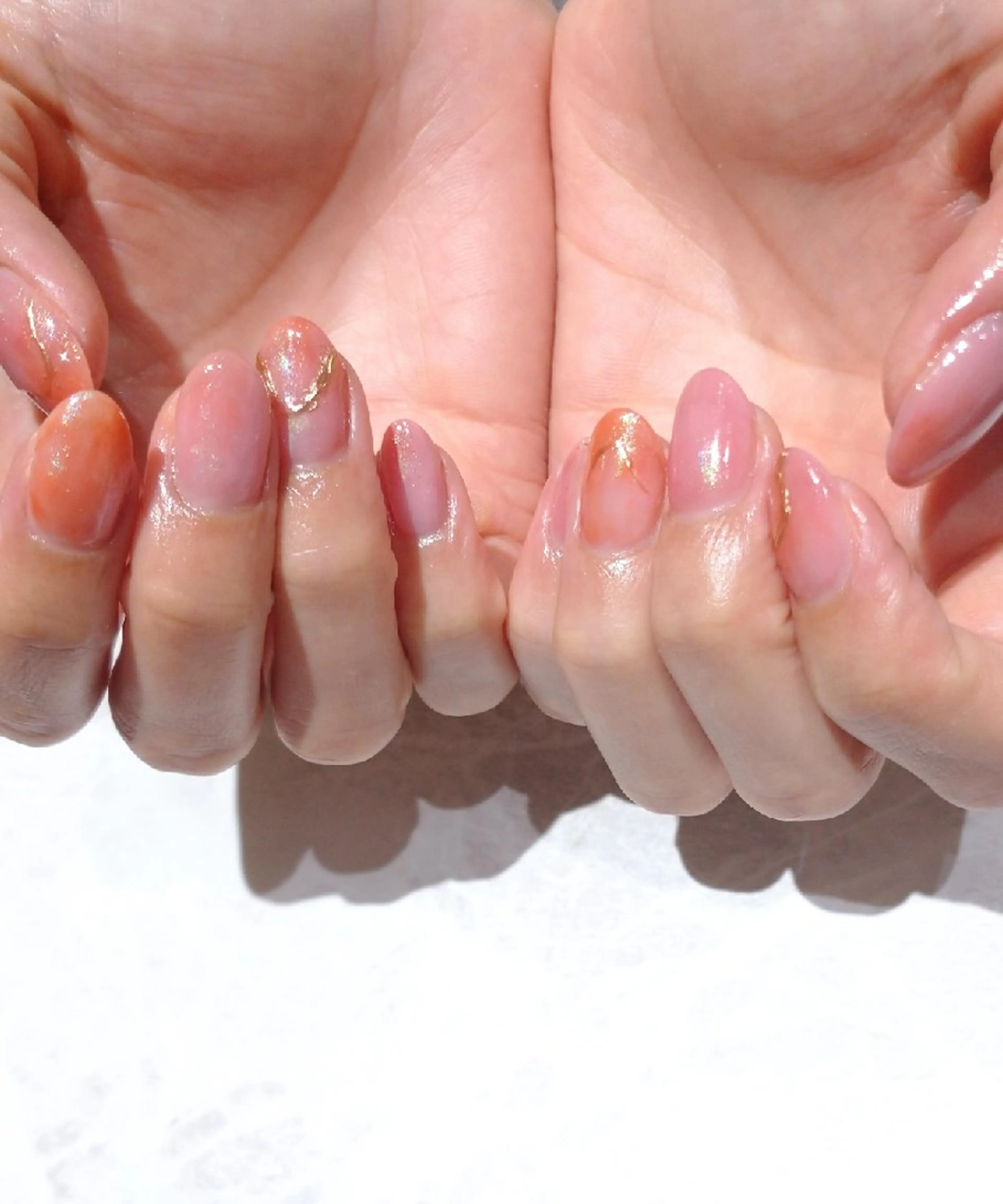 ネイル ハンドネイル 會田 瑠衣のネイルデザイン