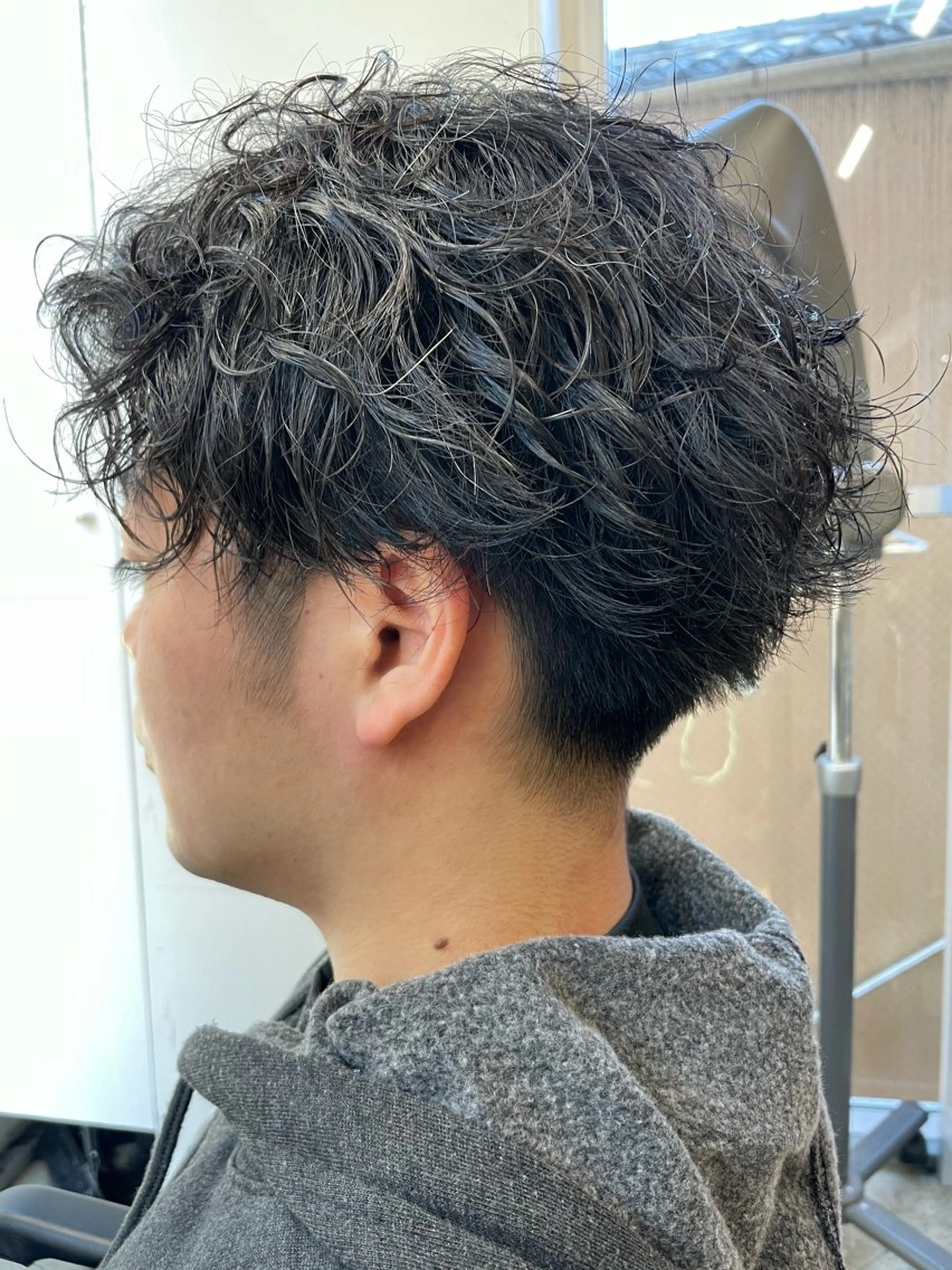 パーマ 【メンズパーマ】比嘉 啓人のヘアスタイル