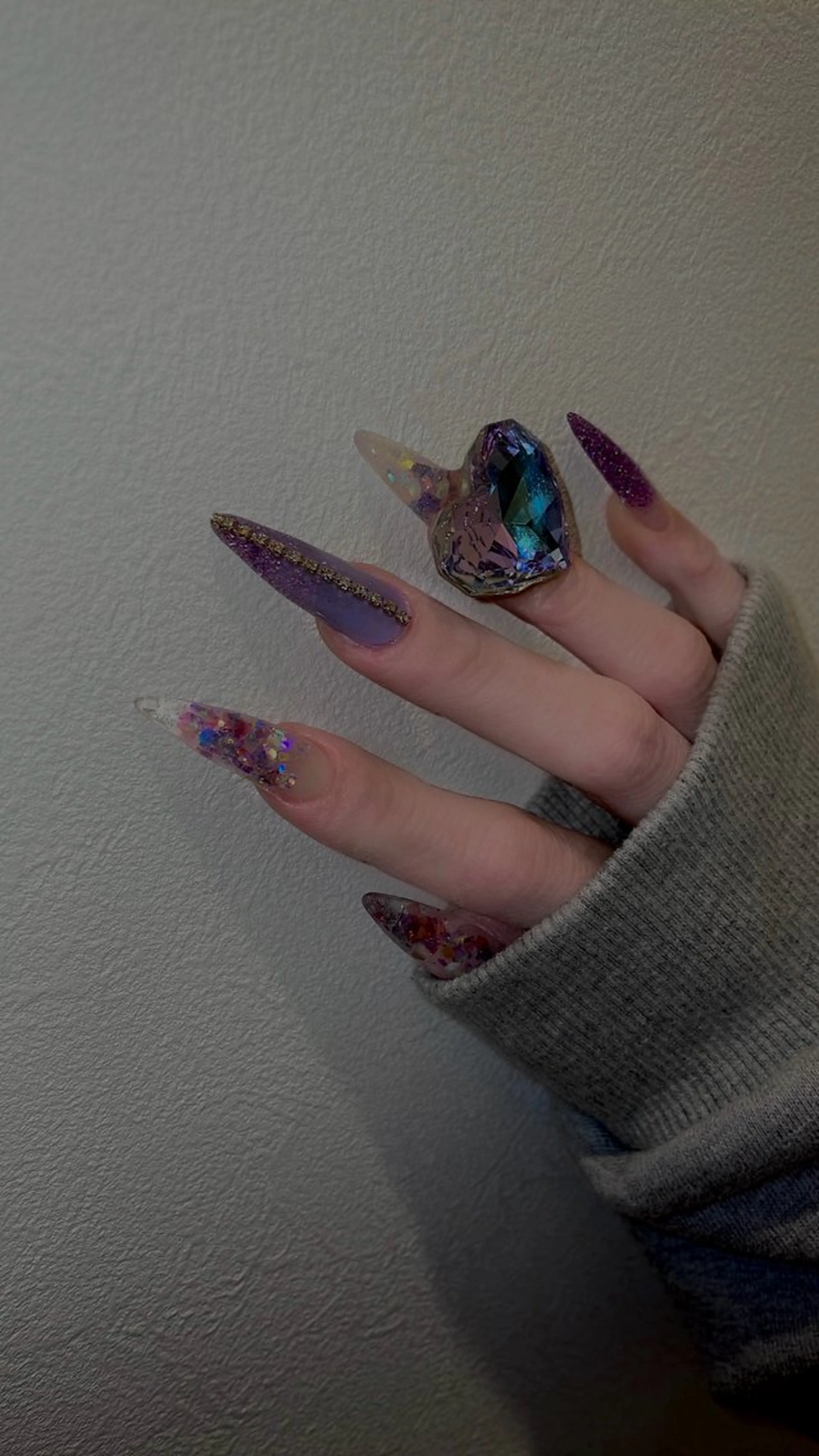 ネイル Spiky とうげ ふうかのネイルデザイン