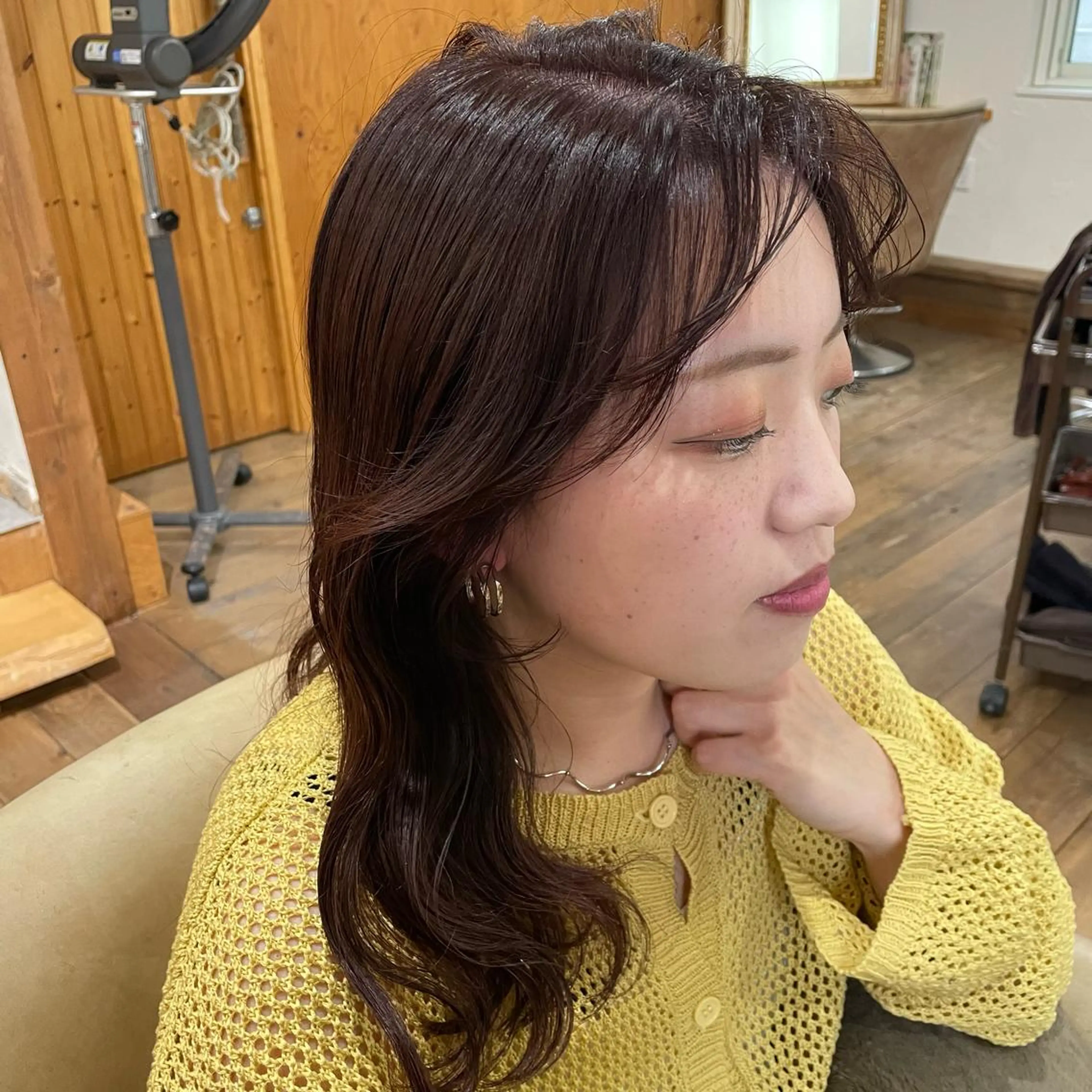 ロング カラー カット ヘアカラー トリートメント 🌼RIKA🌼 レディース専門💖のヘアスタイル