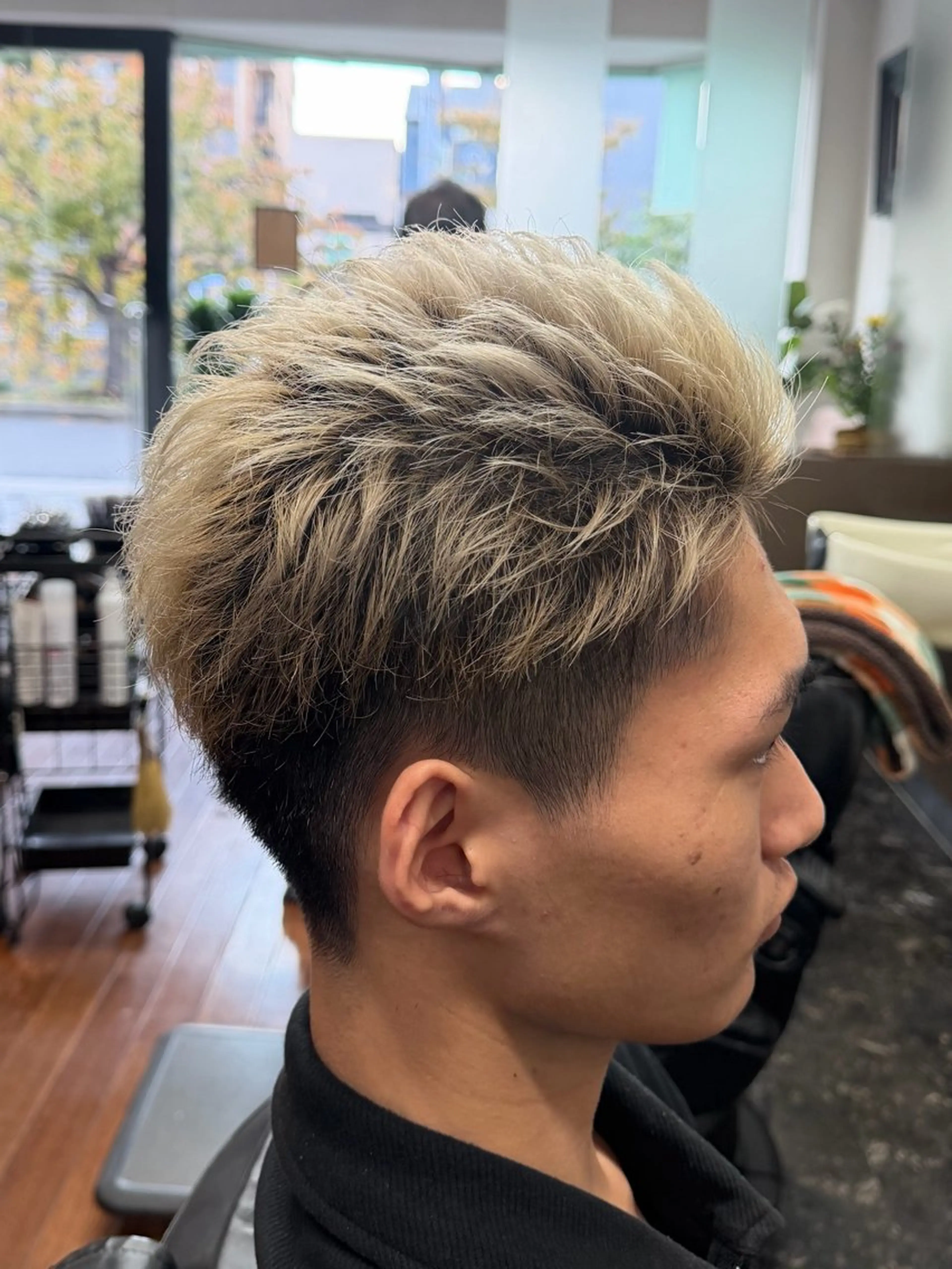 ショート メンズ 竹村 勇輝のヘアスタイル