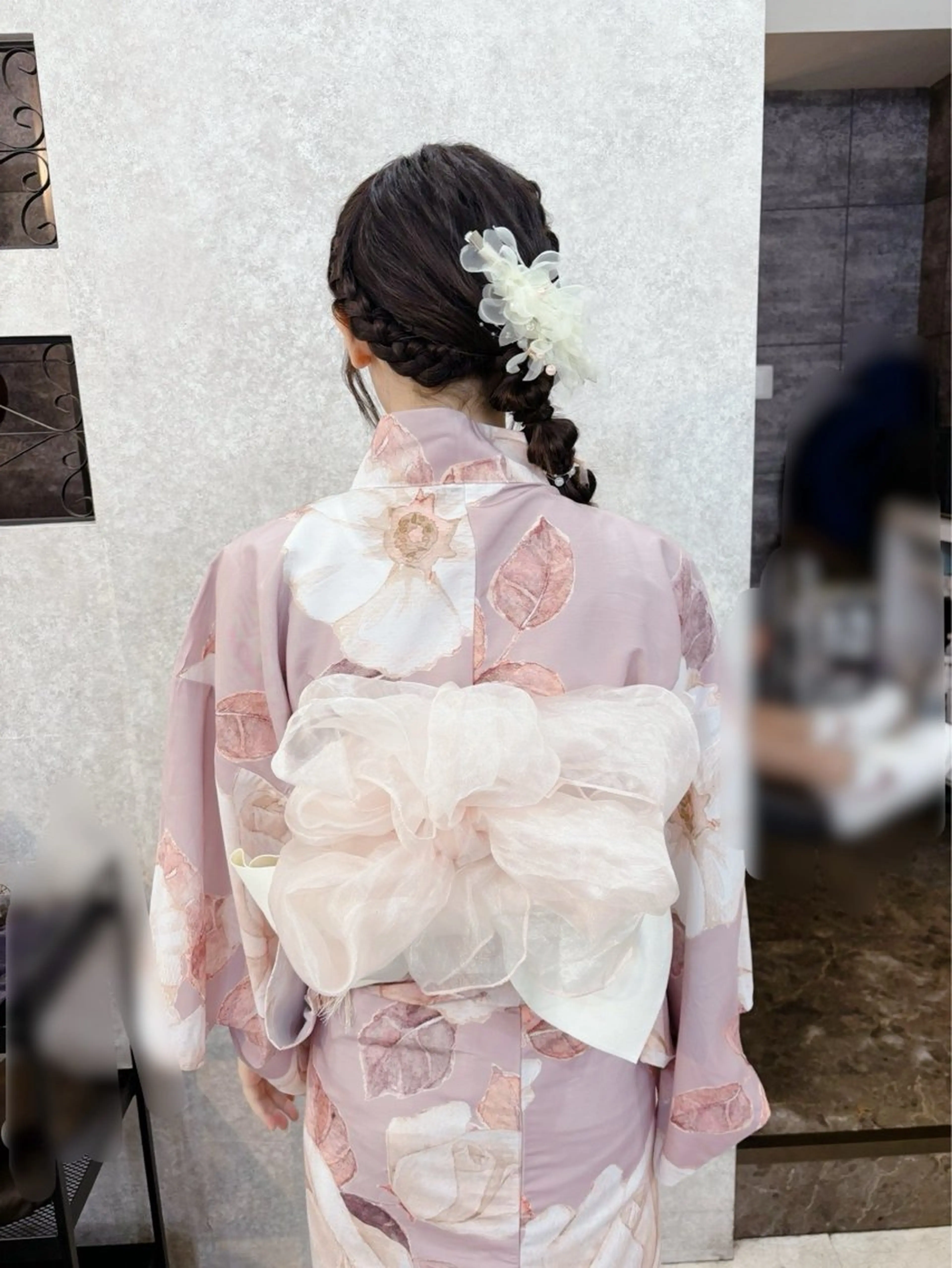 ヘアアレンジ 着付け 🍒しの🍒 カット/艶カラーのヘアスタイル