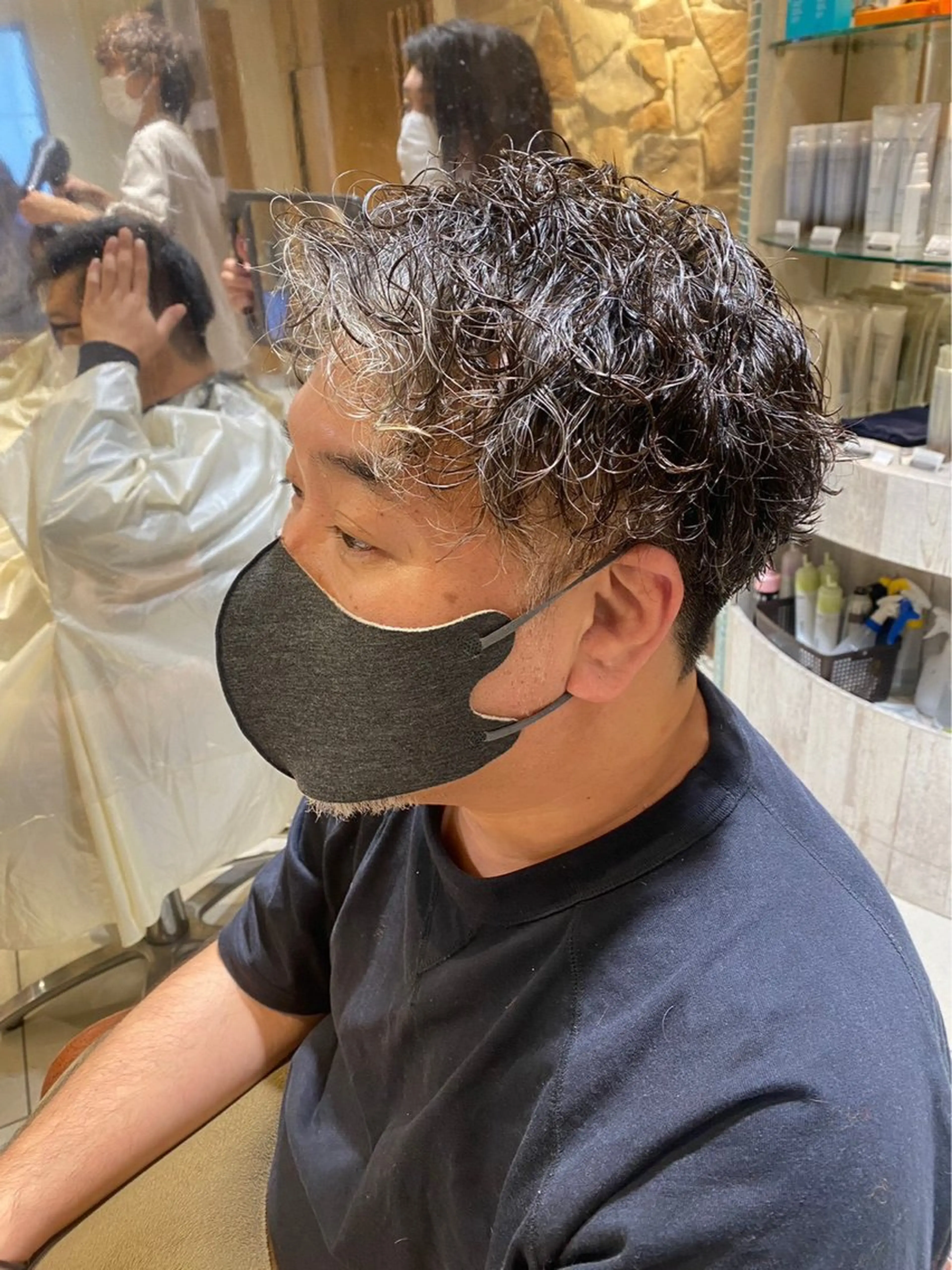 メンズ メンズモデル募集 新井星弥のヘアスタイル