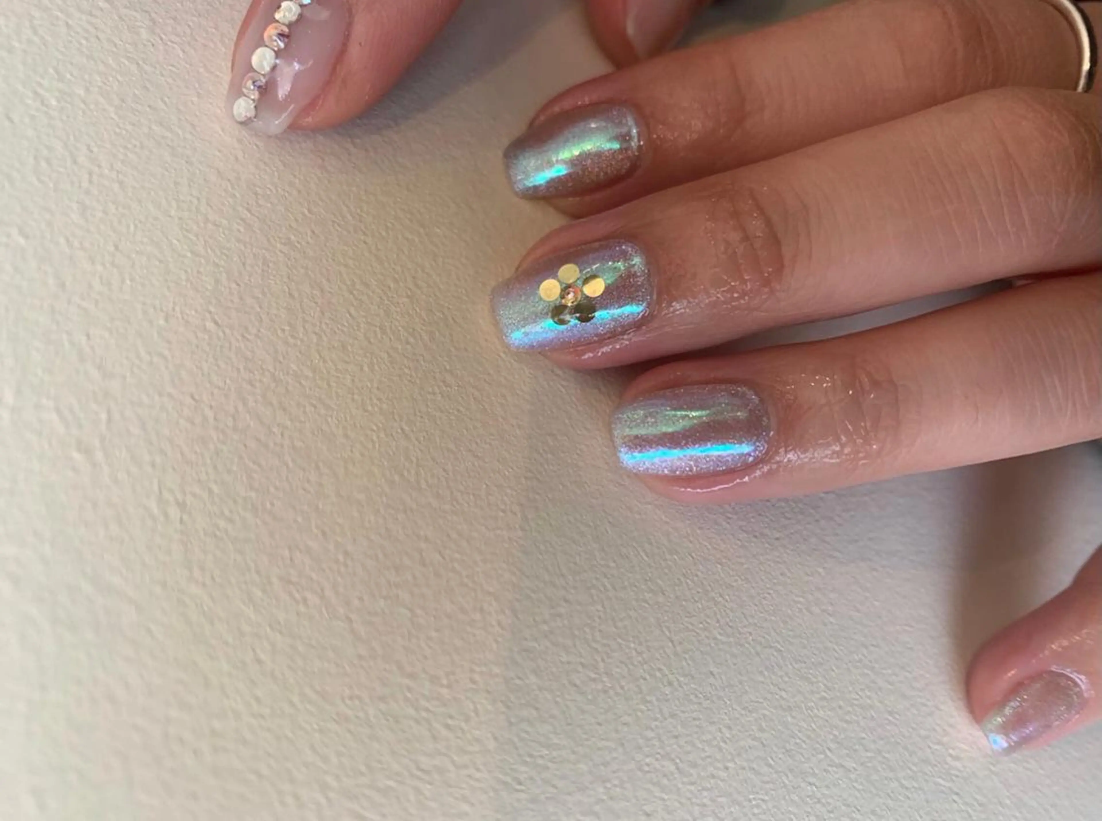 ネイル パラあり！フィルイン 美フォルムのネイルデザイン