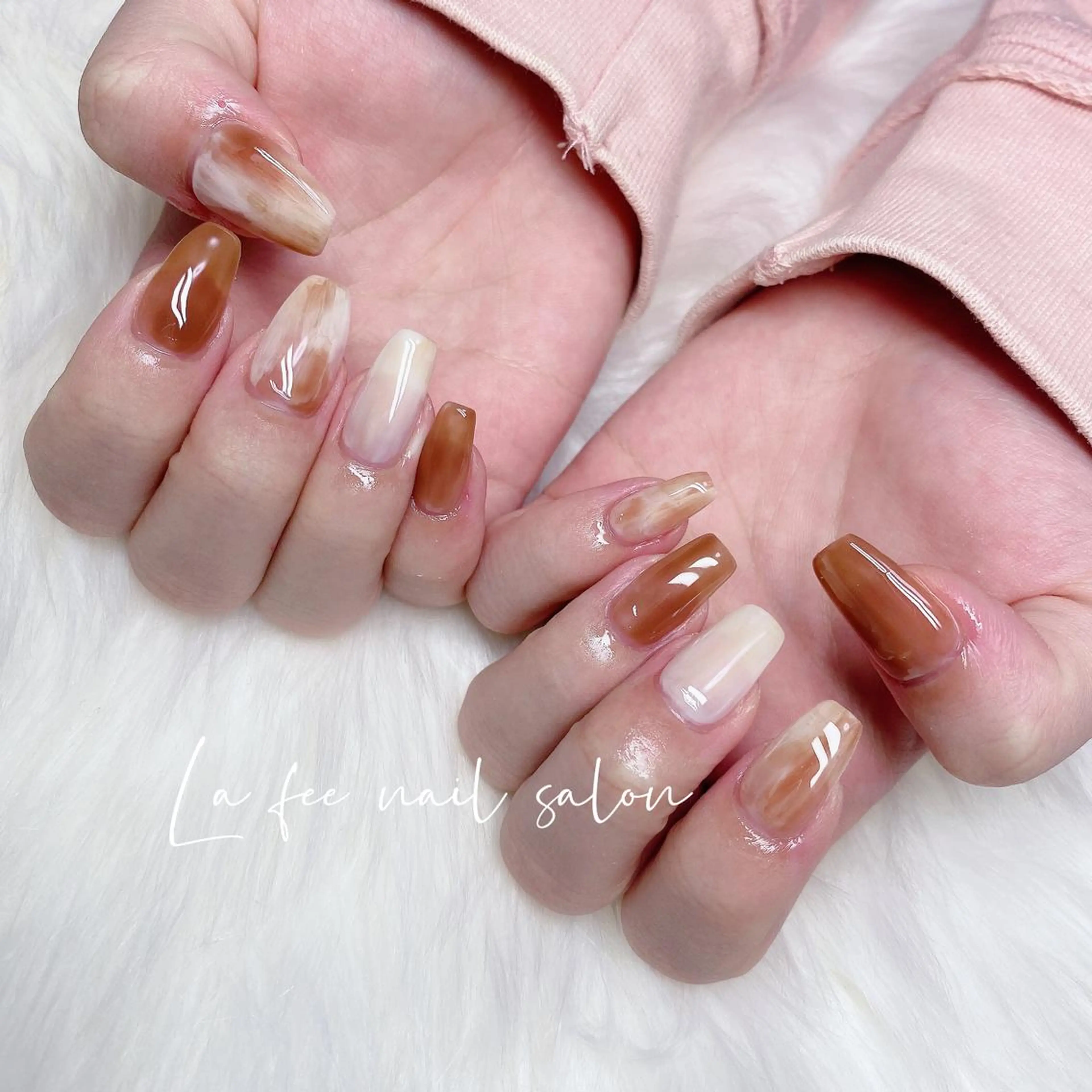 ネイル ハンドネイル ハンドケア La feeのネイルデザイン