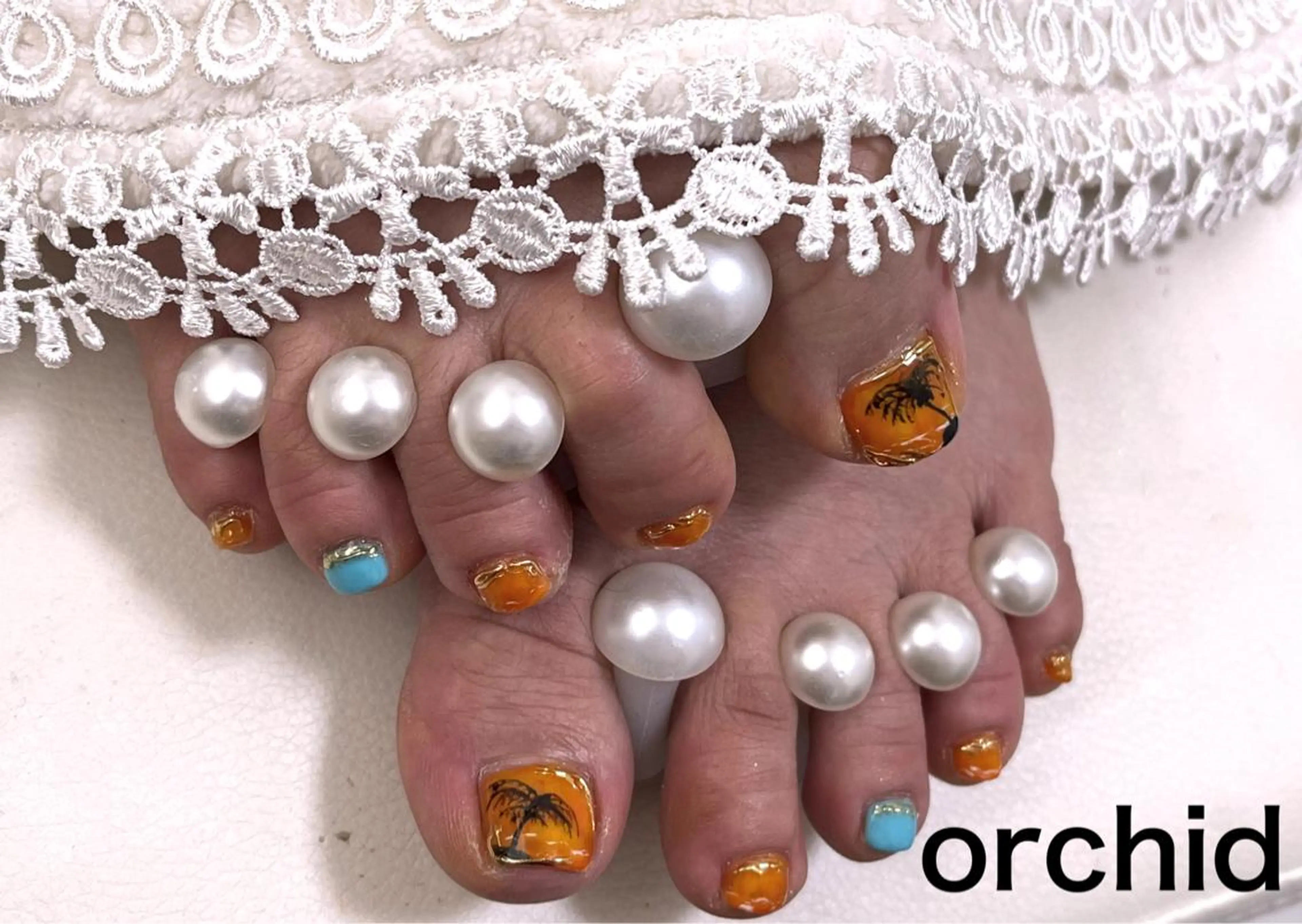 ネイル orchid ♡オーキッドのネイルデザイン